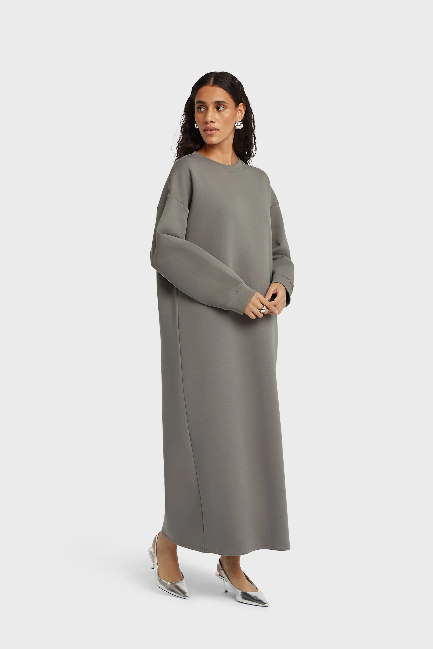 Comfy Sweater Dress | Lava - Image 2