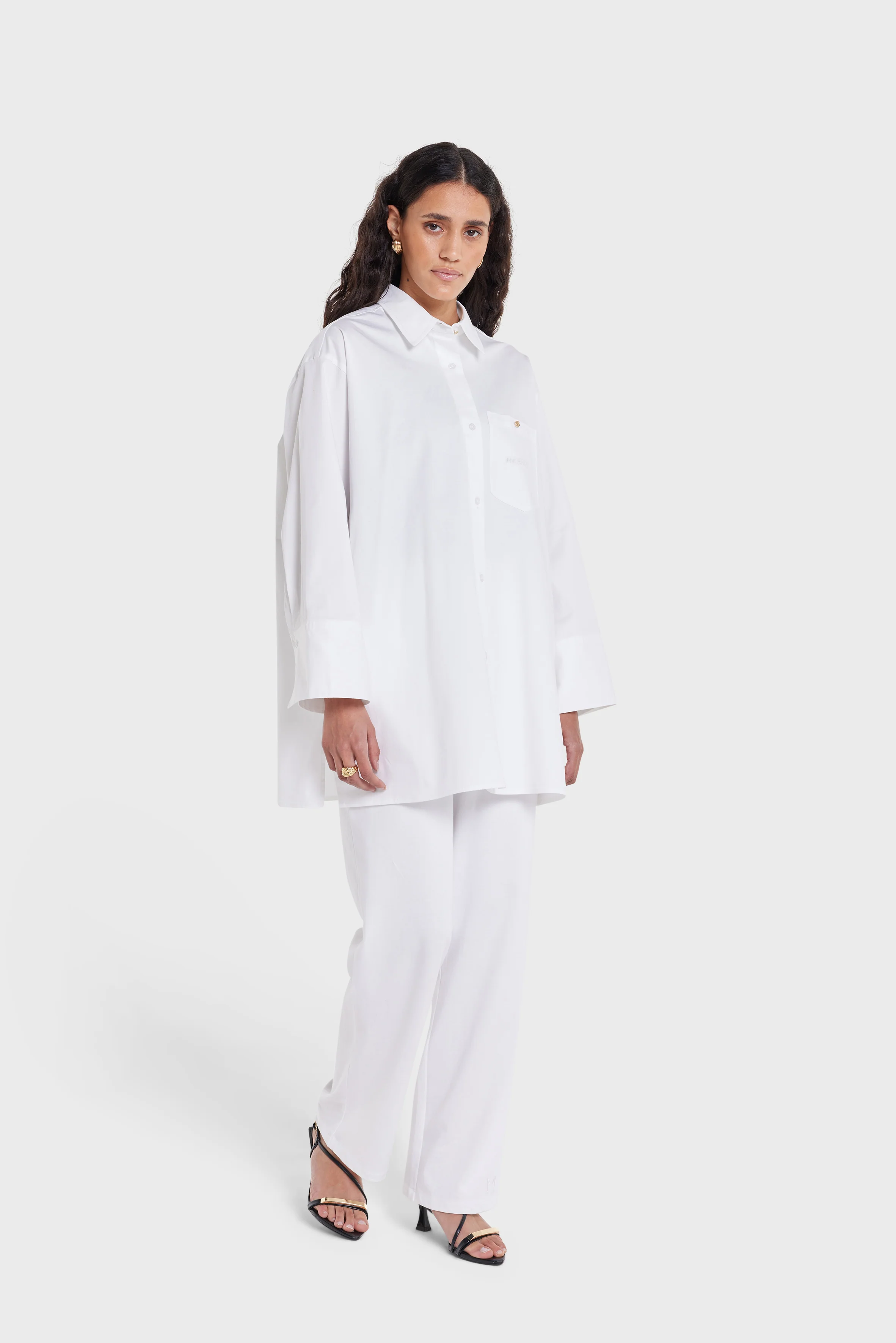 Cotton Pants | White