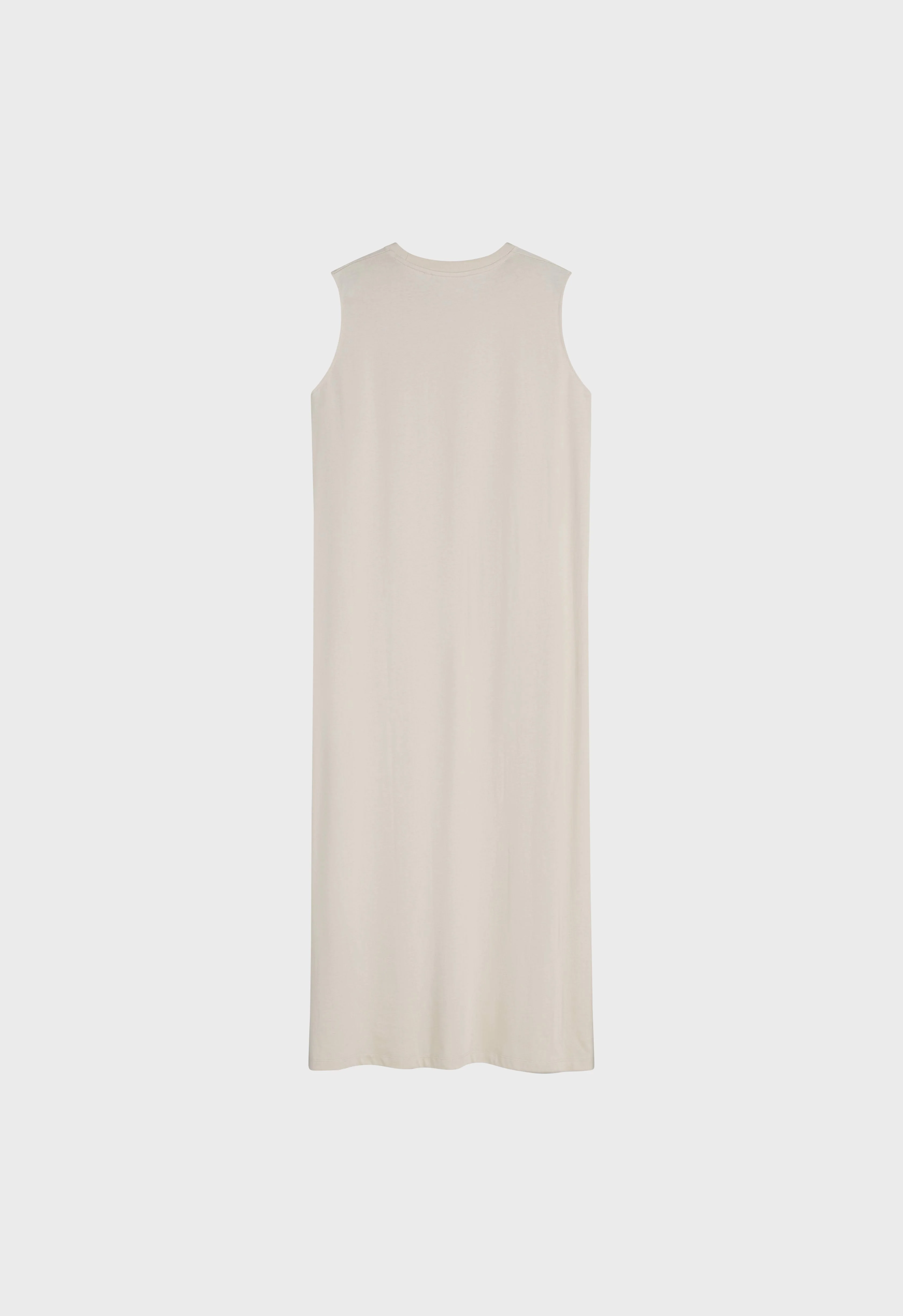 Cotton Sleeveless Dress | Sand - Image 4