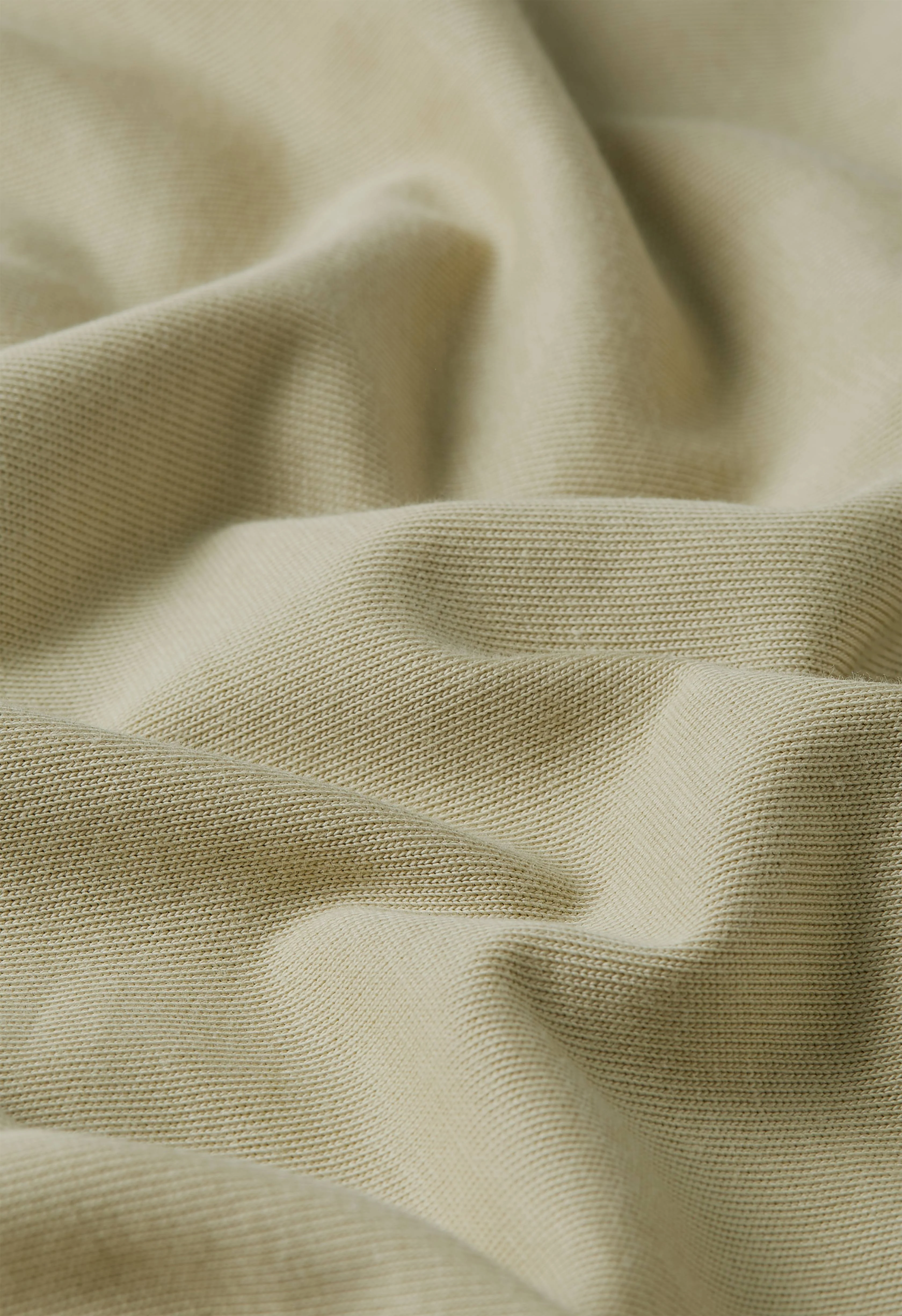 Cotton Tee Dress | Soft Khaki - Image 5