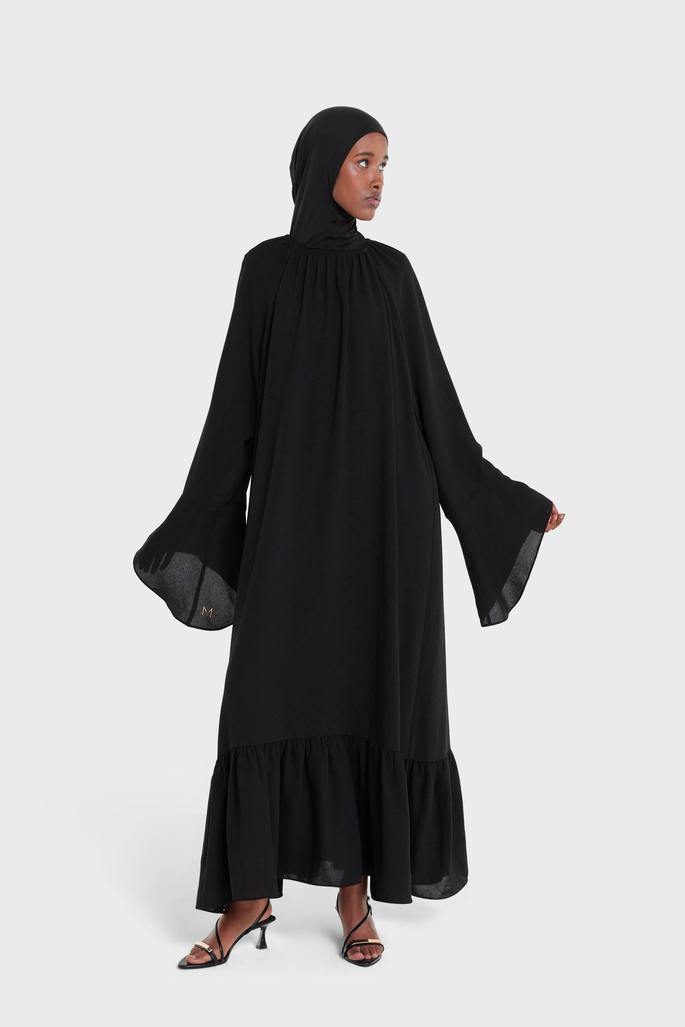 Crepe Dress | Black - Image 2