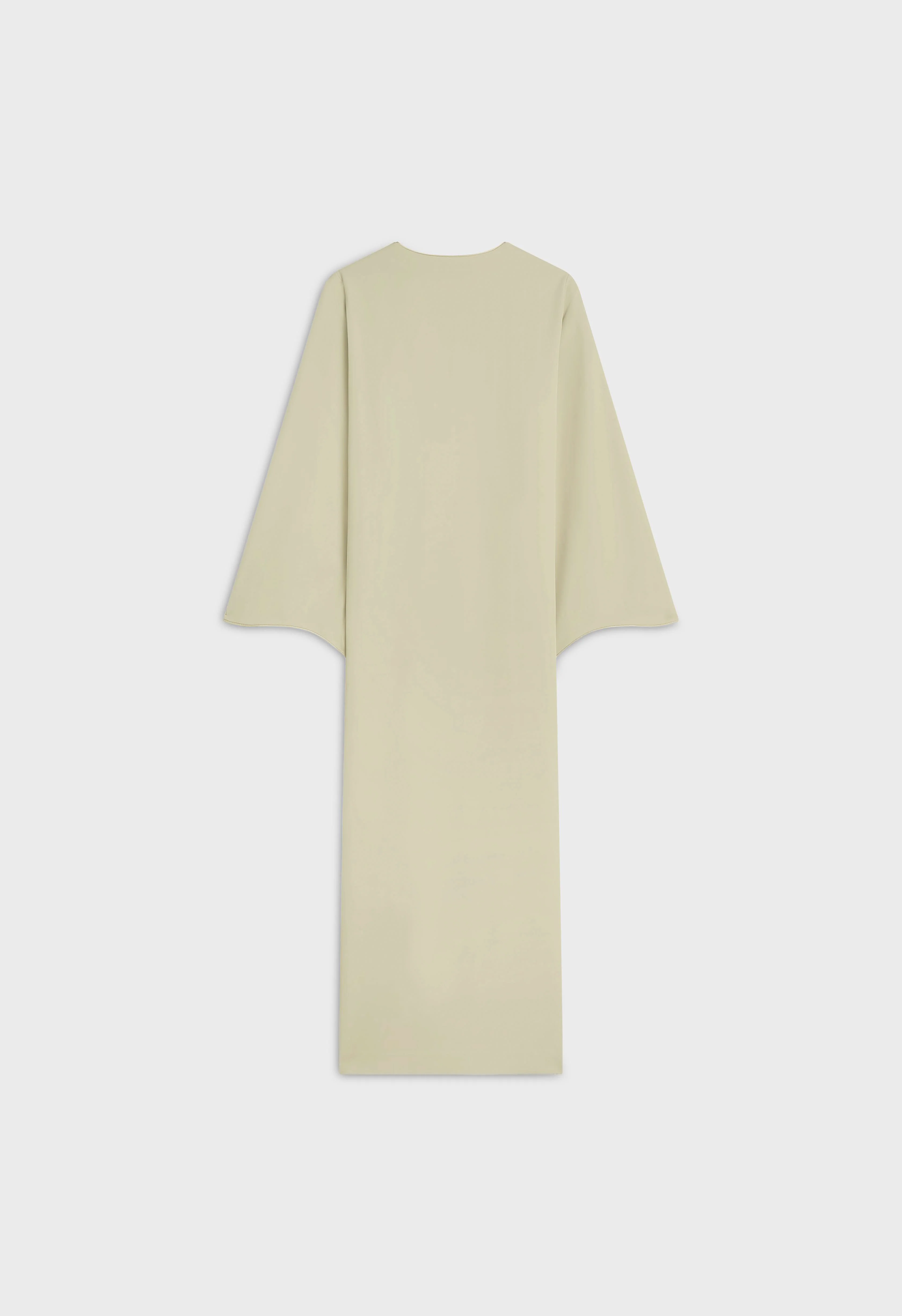 Curved Edge Abaya | Dry Basil - Image 4