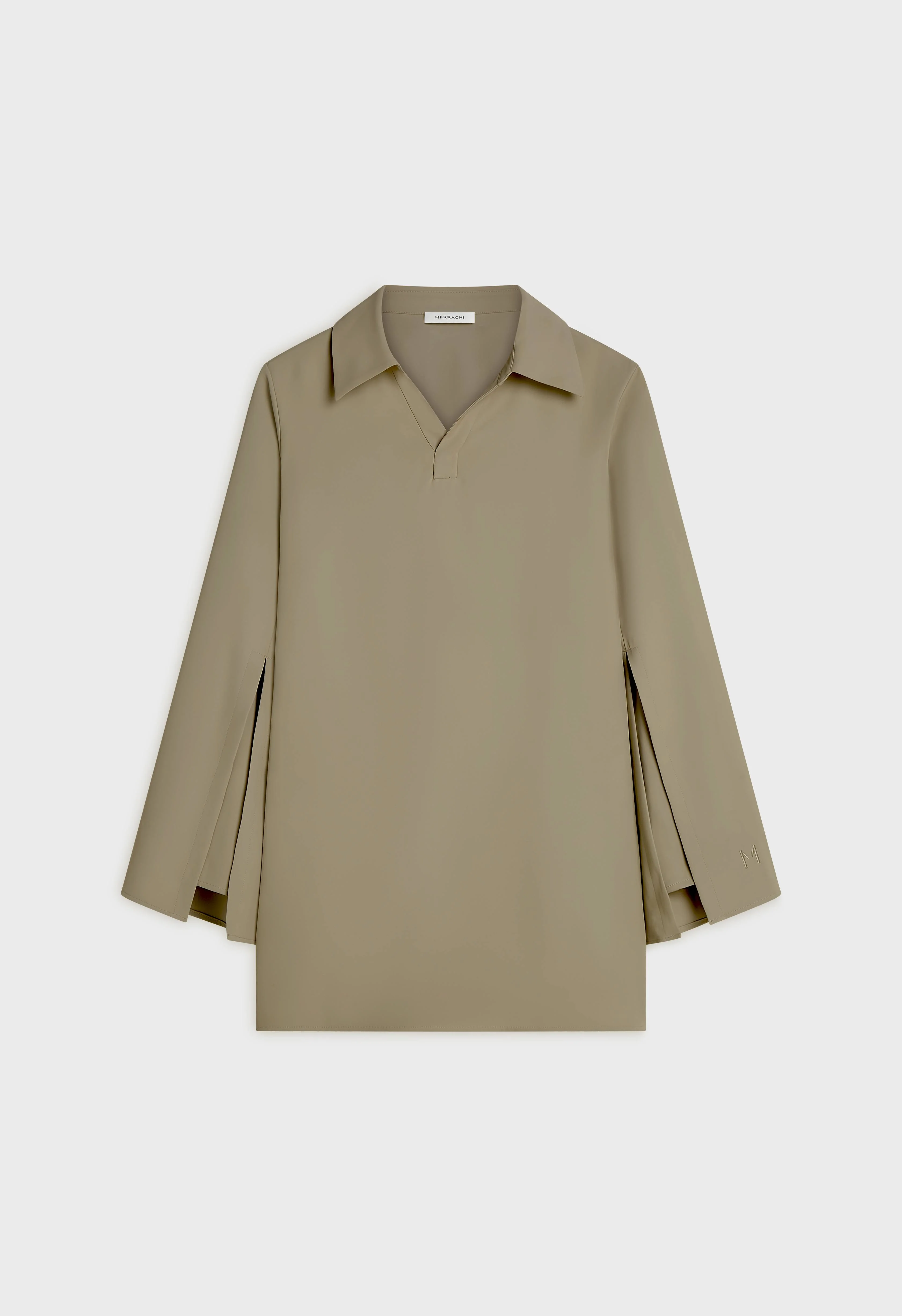 Double Sleeve Blouse | Desert Brown - Image 3