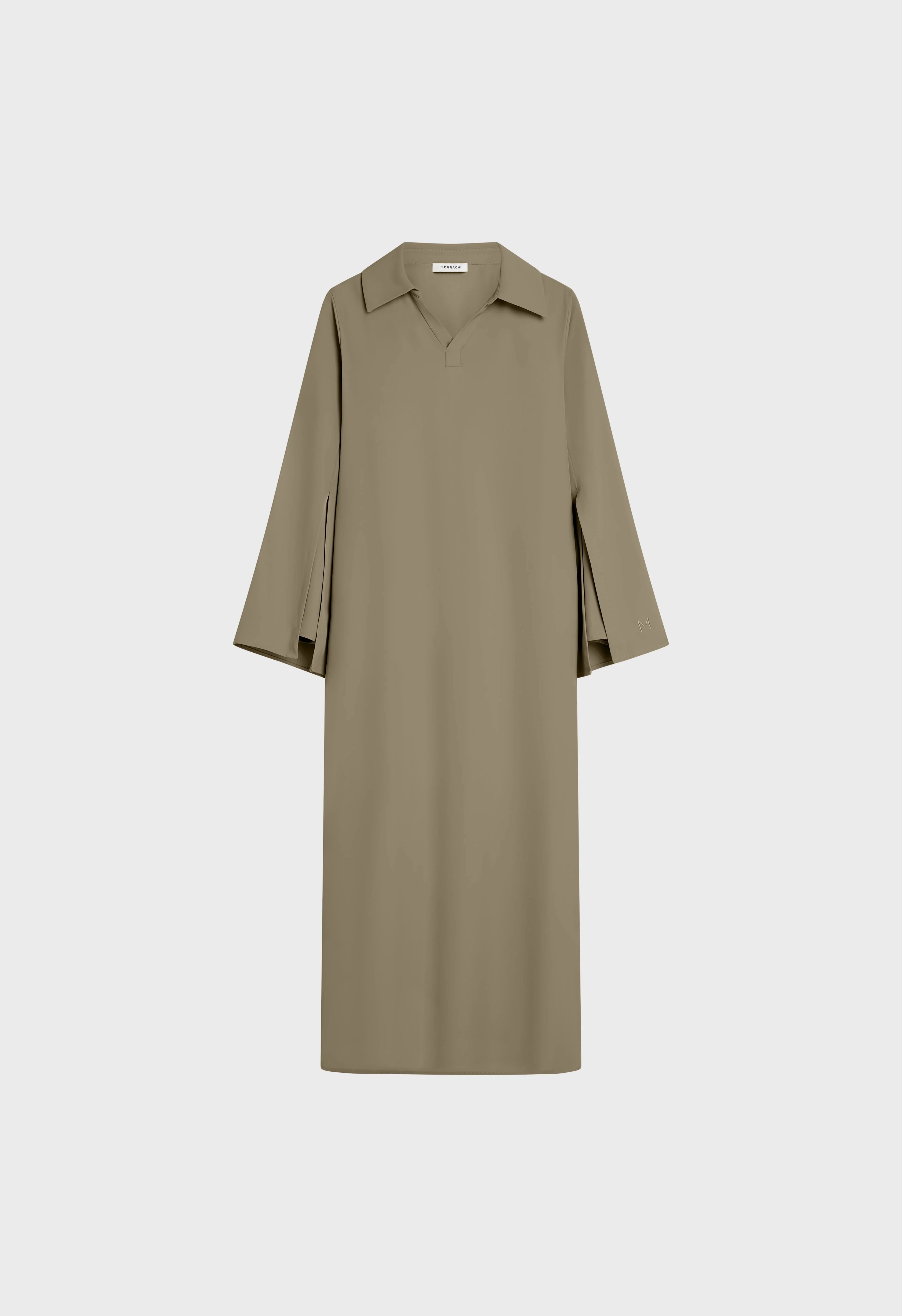 Double Sleeve Dress | Desert Brown - Image 3