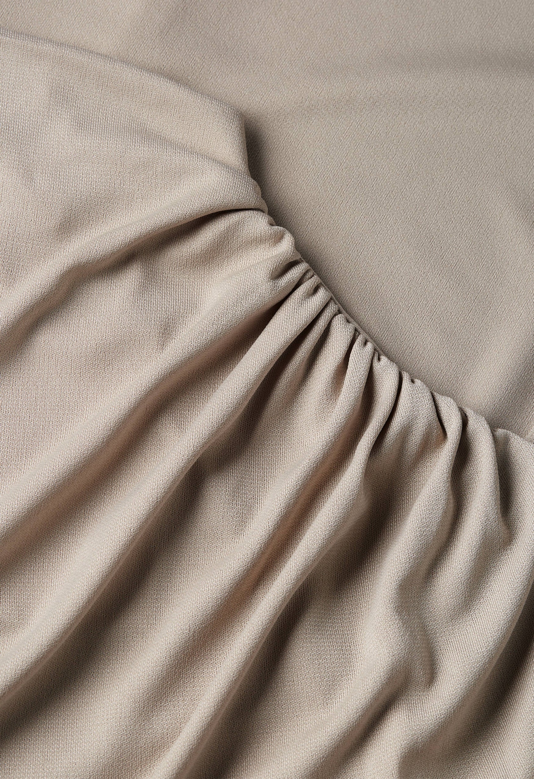 Draped Jersey Dress | Cashmere - Image 5