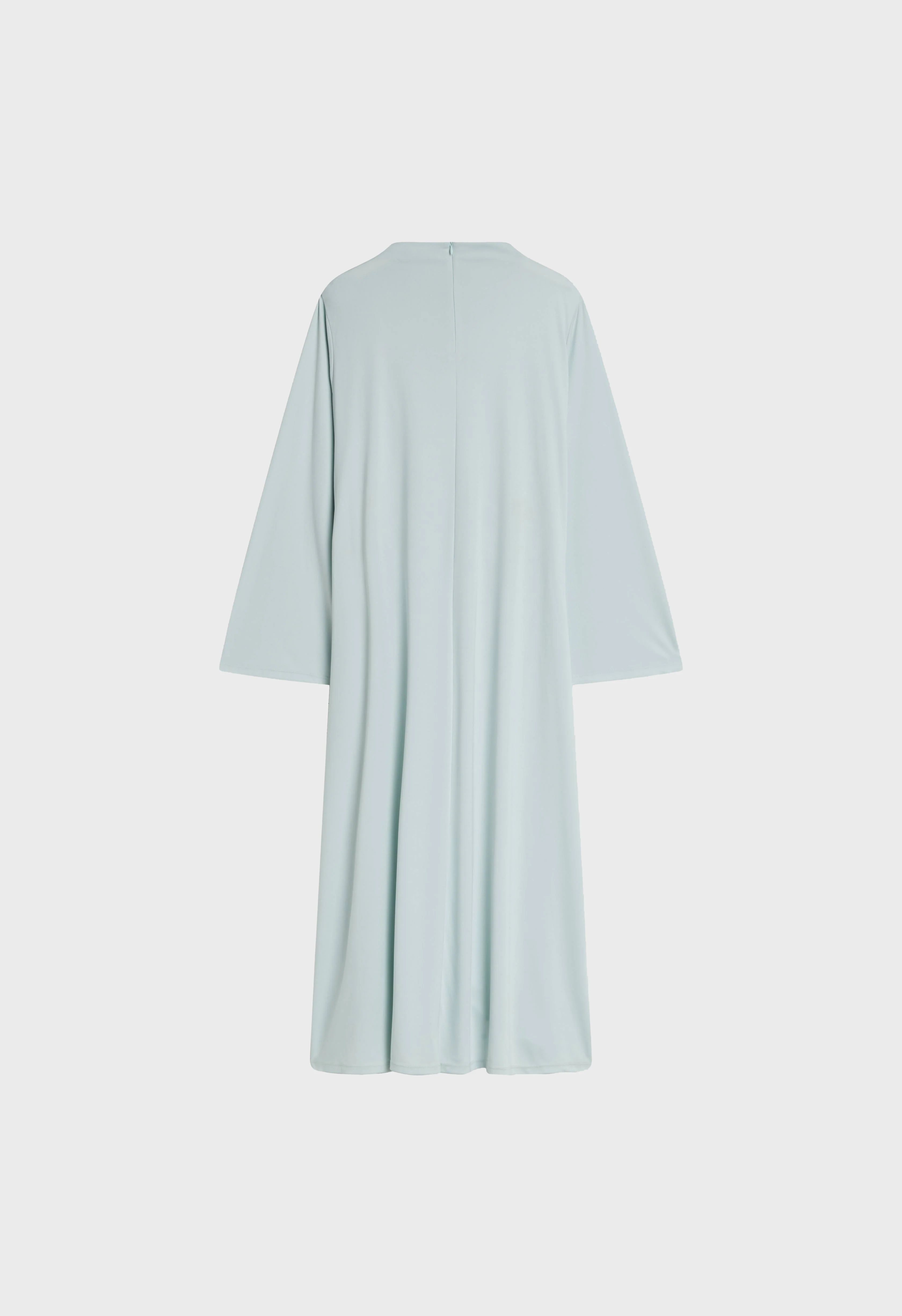 Draped Jersey Dress | Ice Blue - Image 4