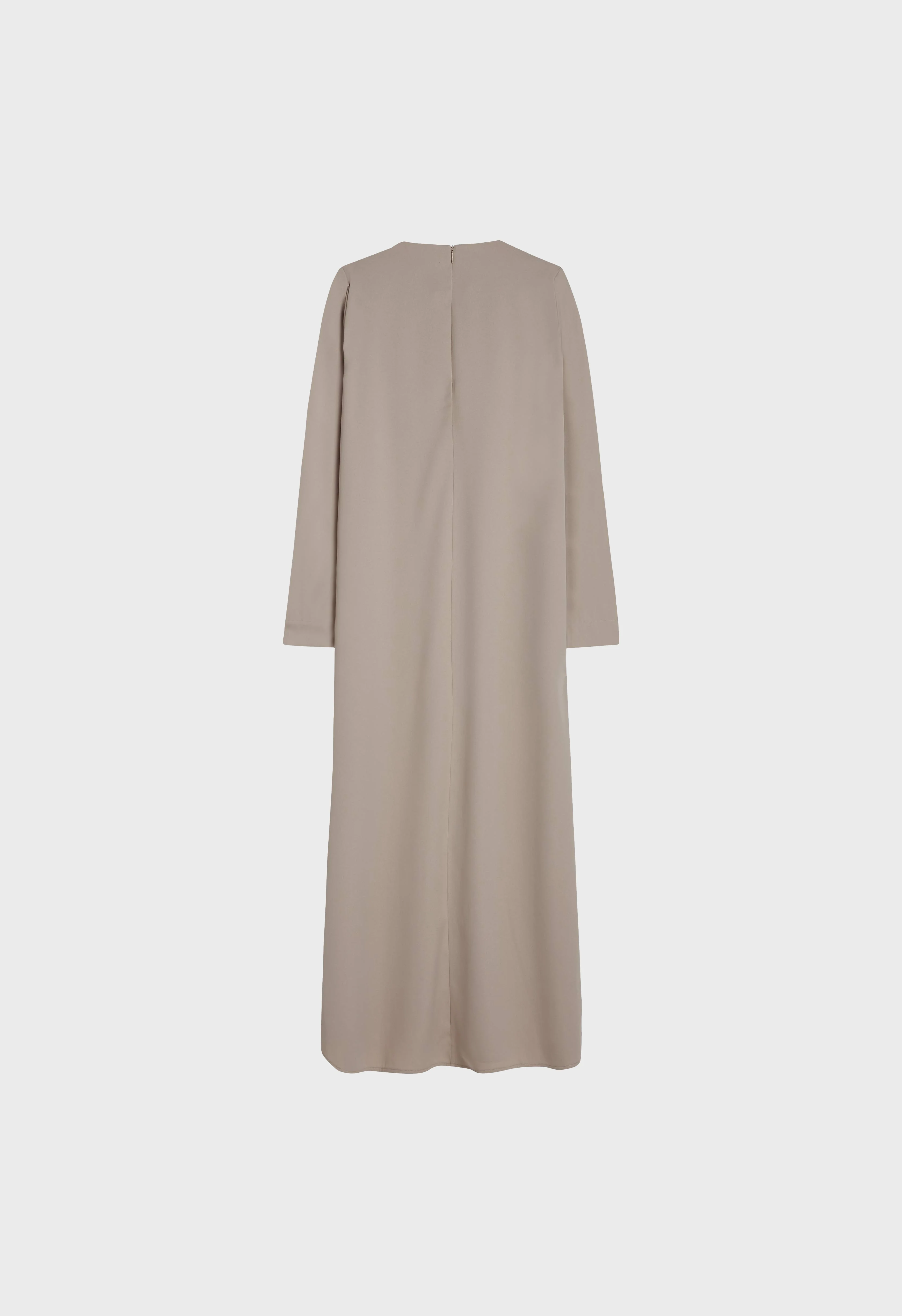 Dull Satin Dress | Cashmere - Image 4