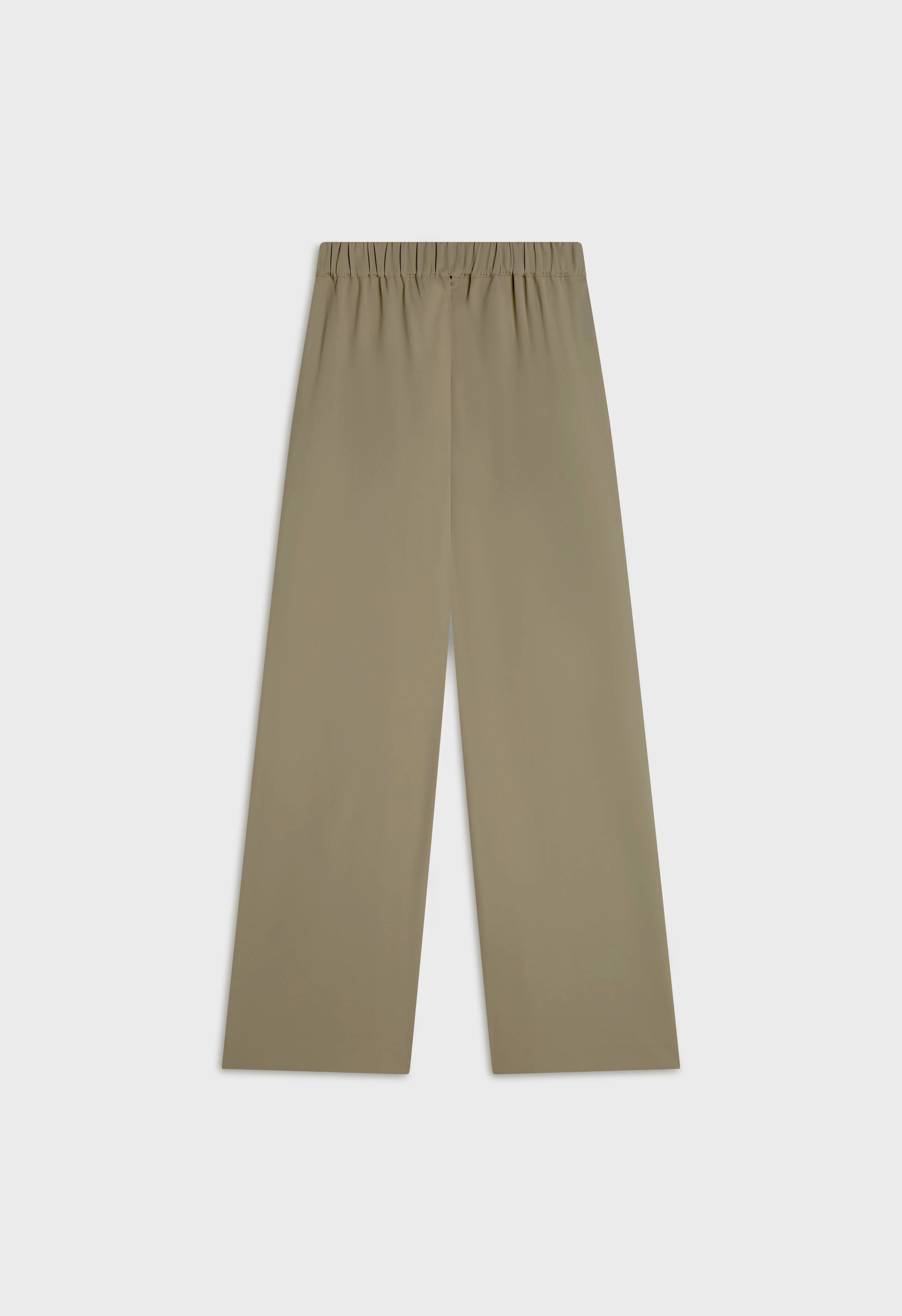 Elasticated Waist Taillored Pants | Desert Brown - Image 4