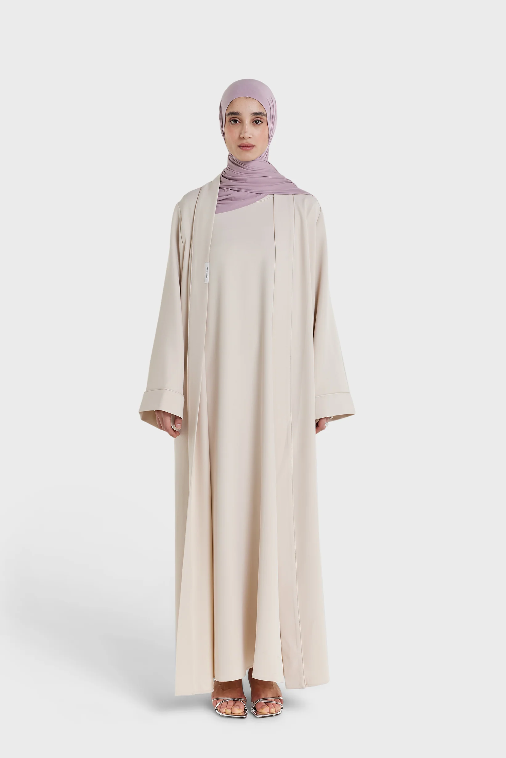 Essential Abaya | Biscuit