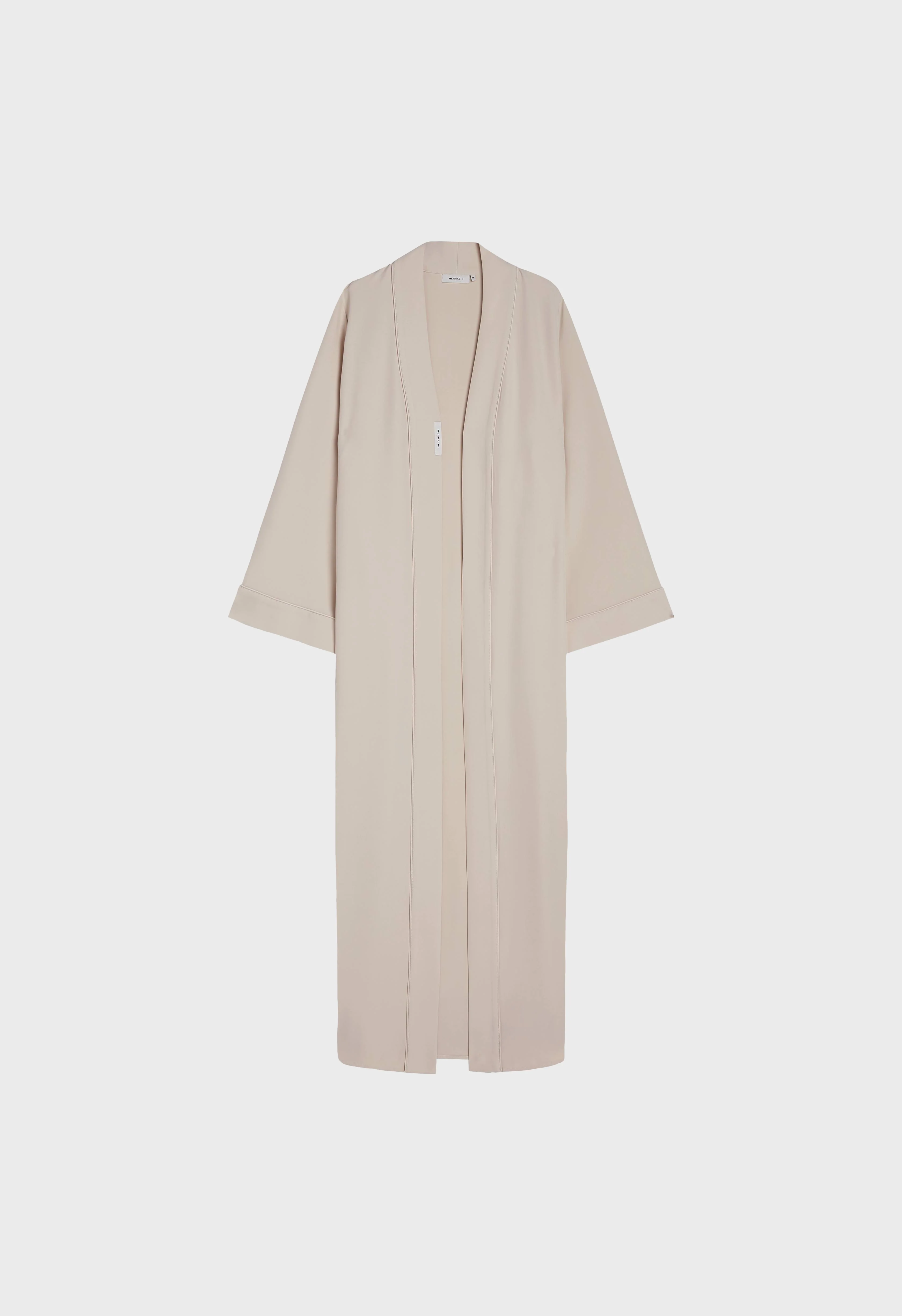 Essential Abaya | Biscuit - Image 3