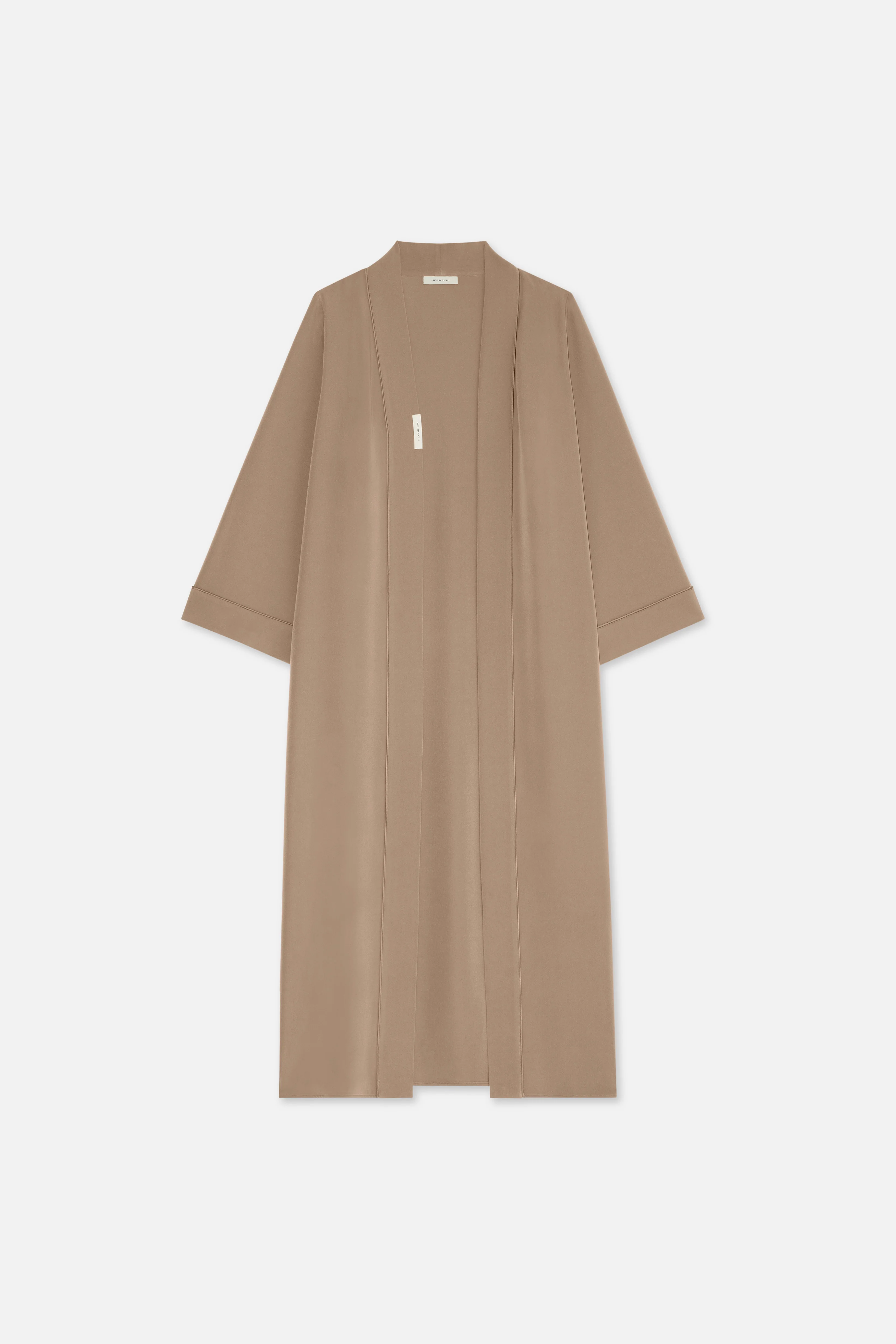 Essential Abaya Light Regular | Khaki - Image 5