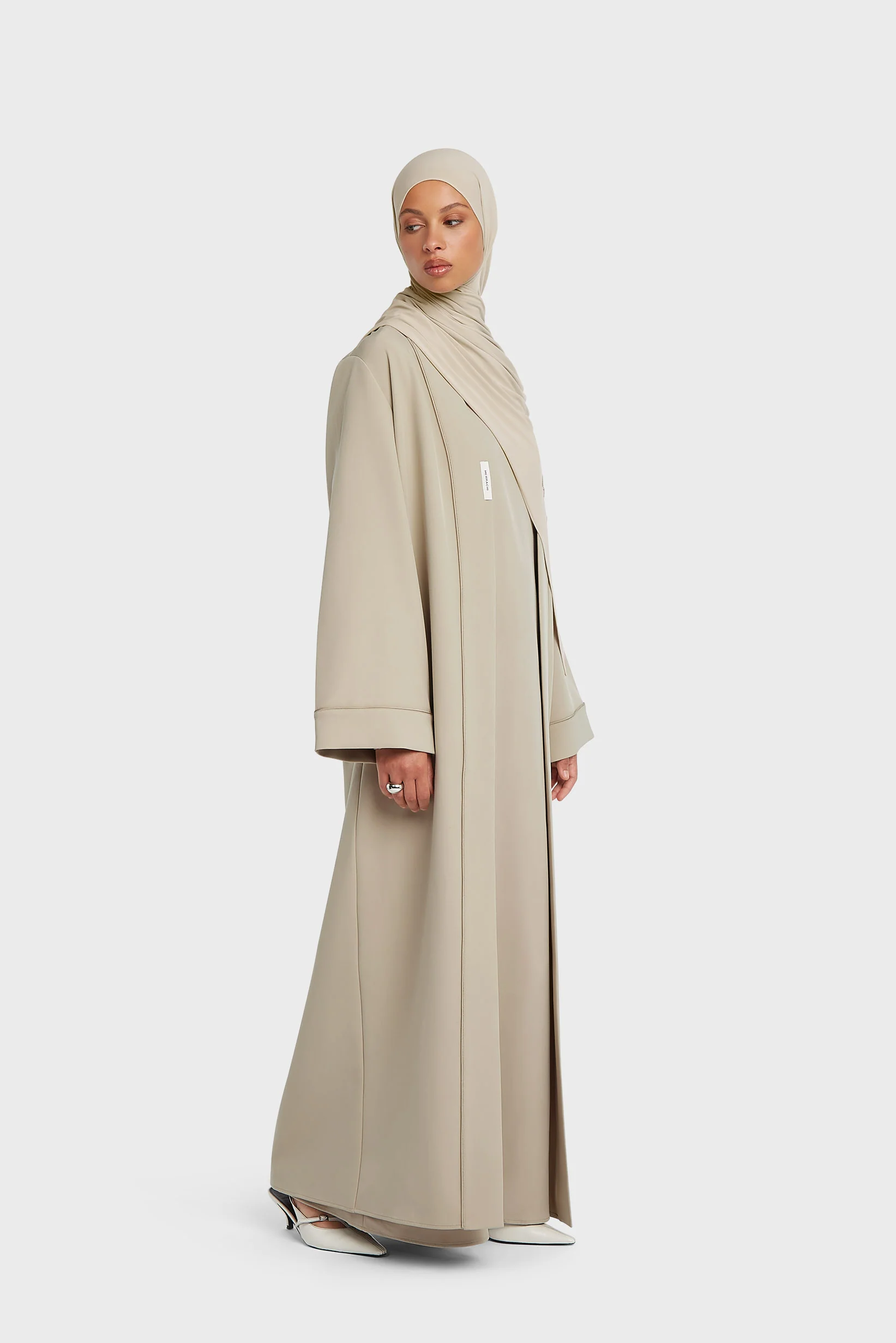 Essential Abaya Regular | Mink - Image 2