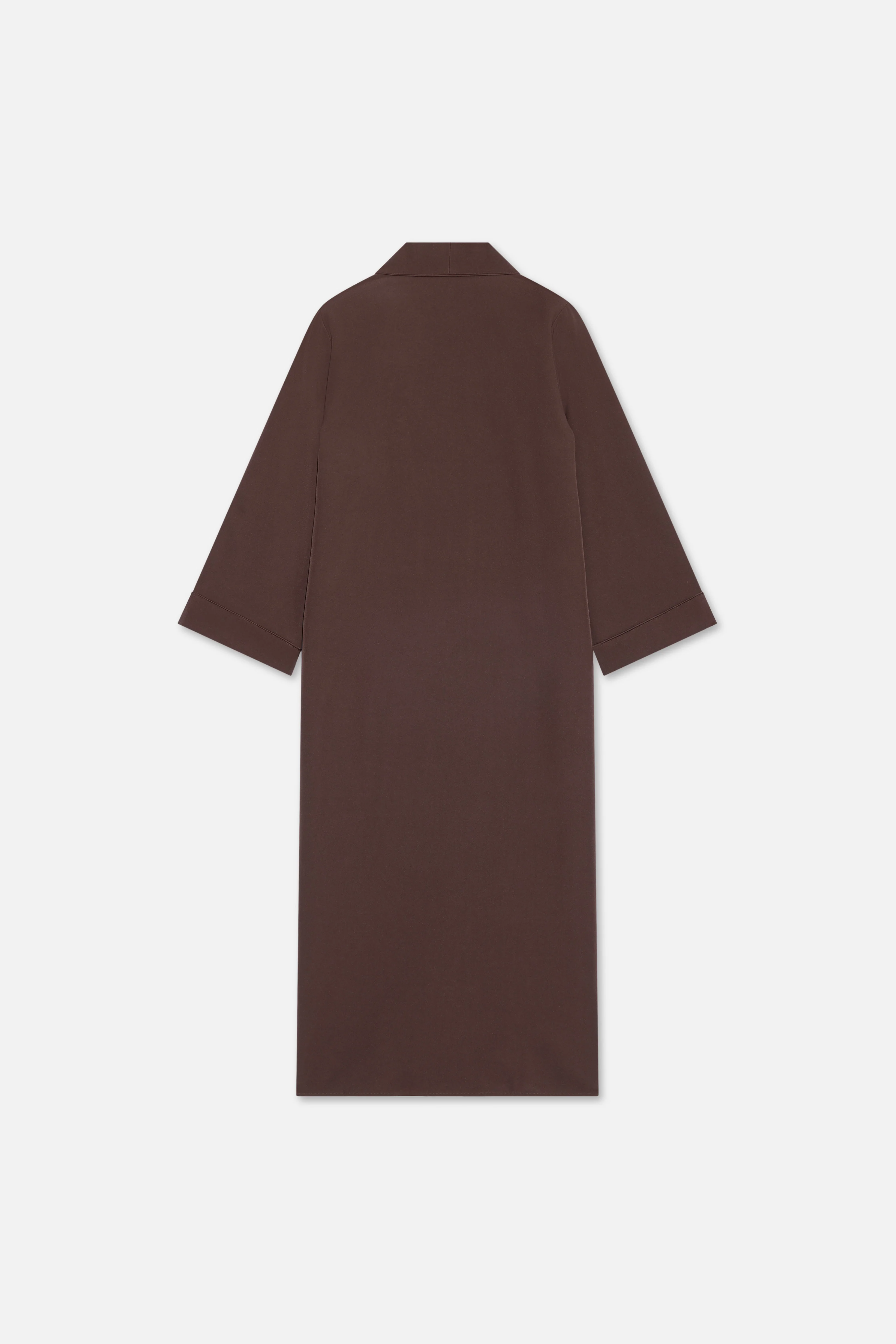 Essential Abaya Short | Dark Brown - Image 6