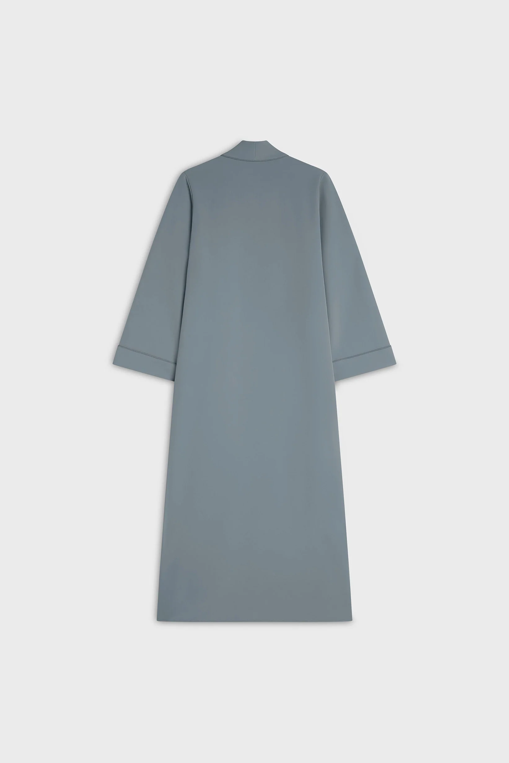 Essential Abaya  Short | Dusty Indigo - Image 4