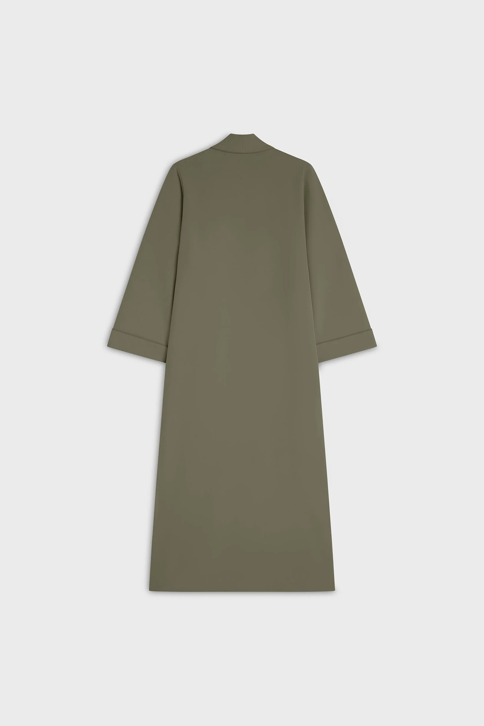 Essential Abaya  Short | Dusty Olive - Image 4