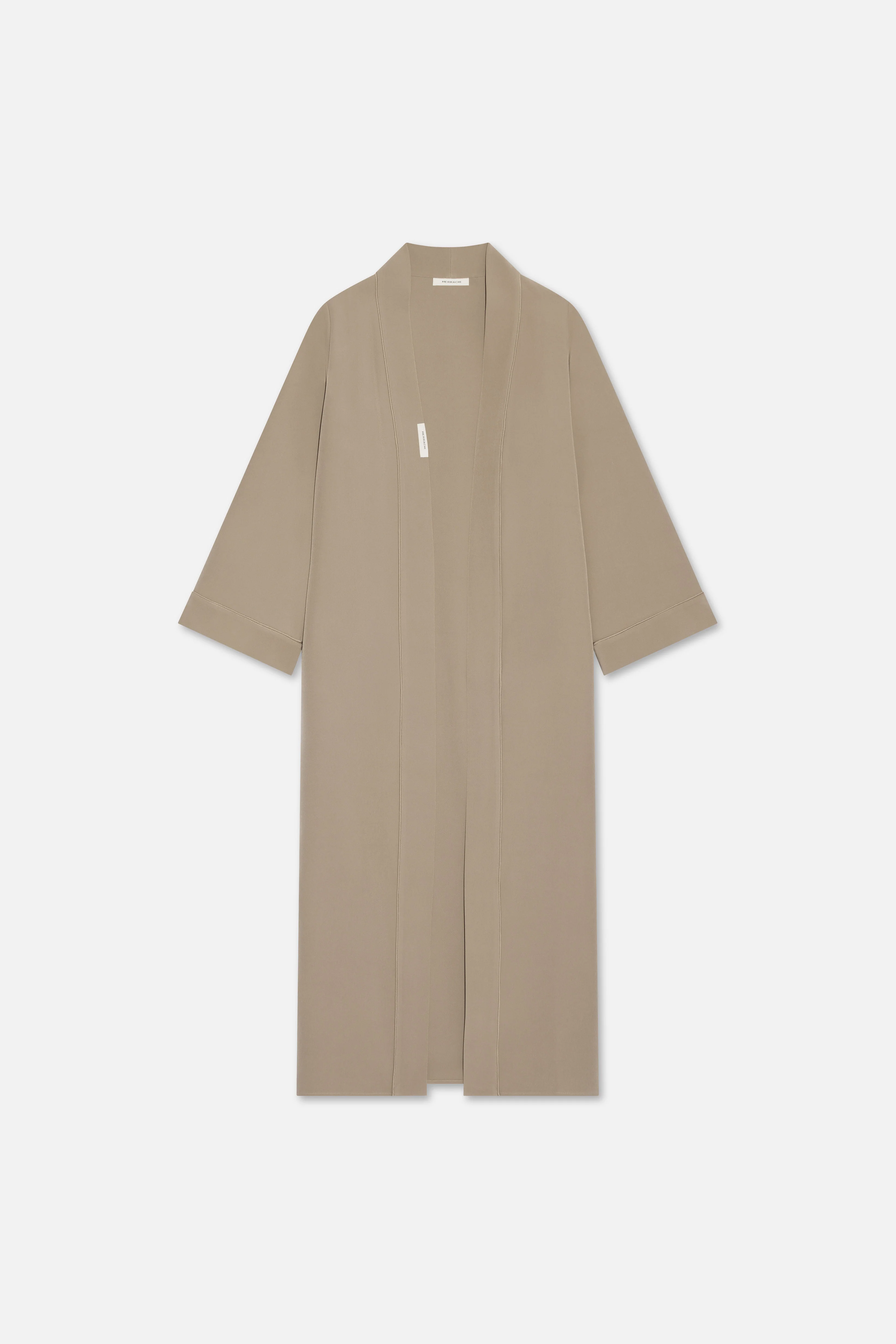 Essential Abaya Short | Khaki - Image 5