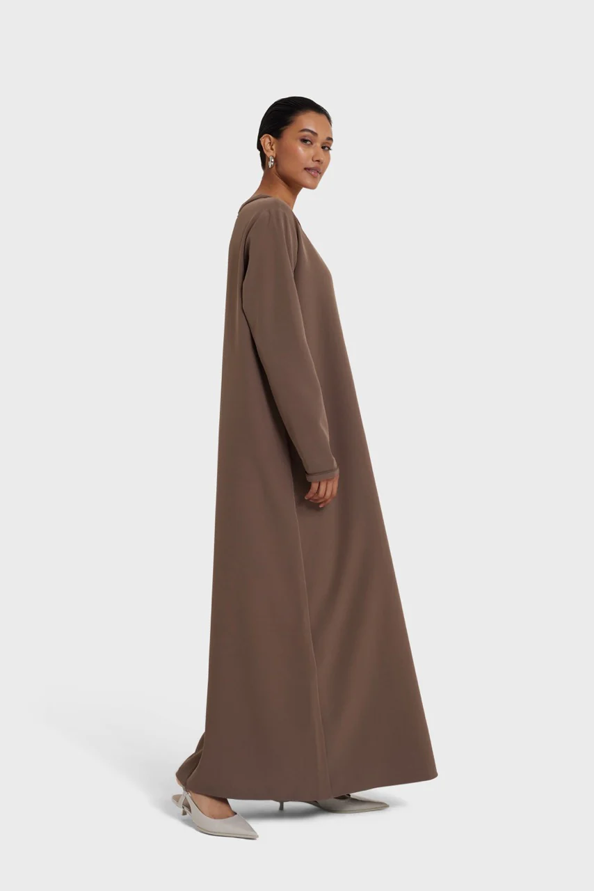 Essential Dress | Ash Brown - Image 2