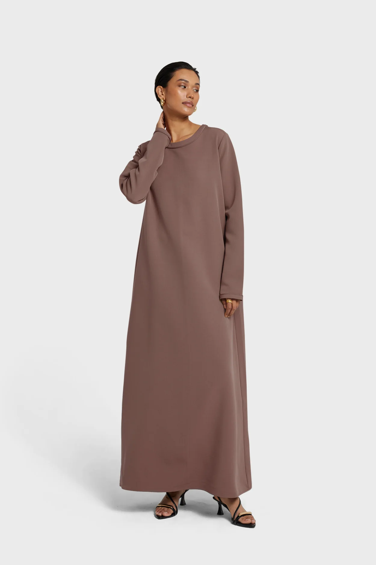Essential Dress | Brown Taupe - Image 2