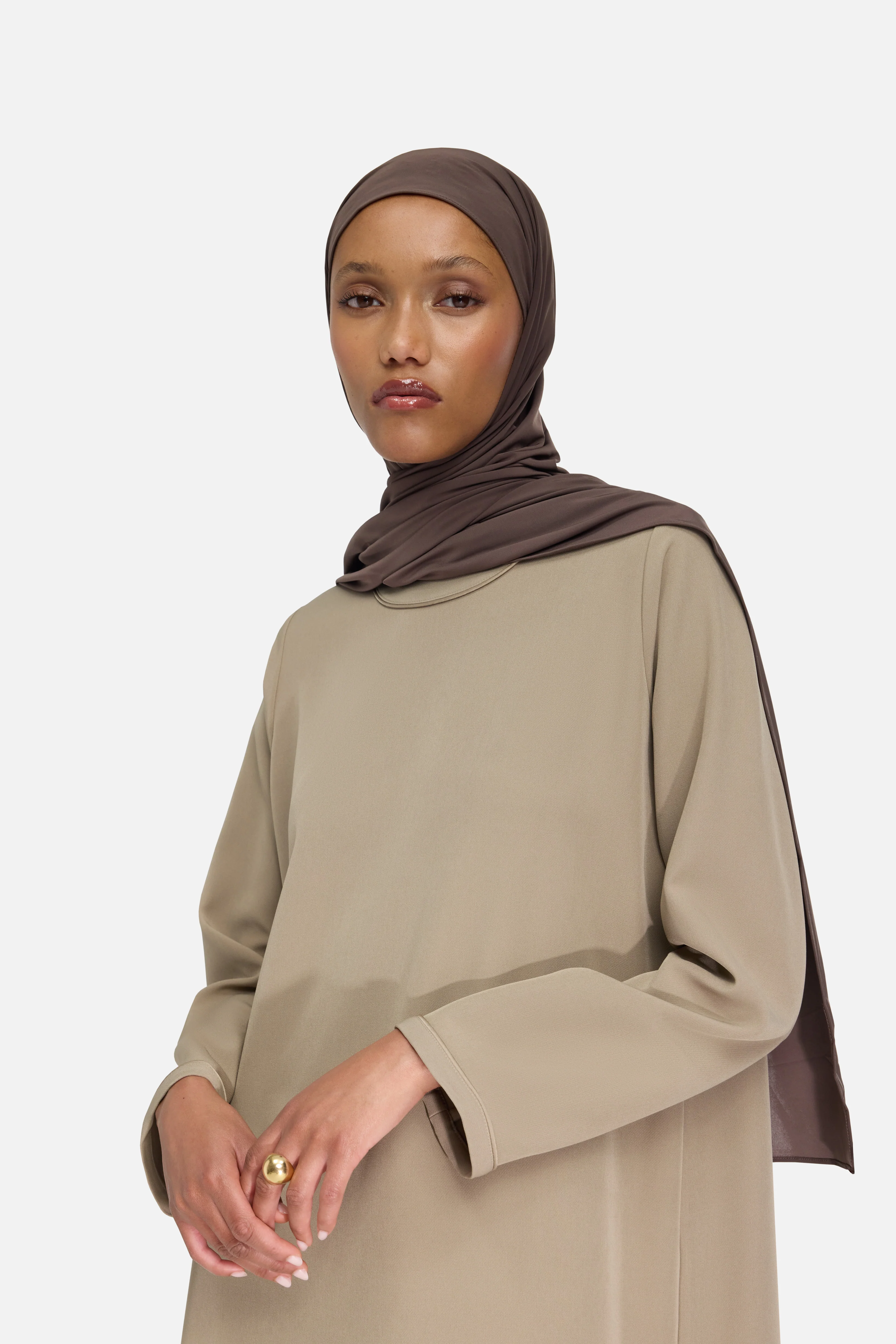 Essential Dress Regular | Khaki - Image 4