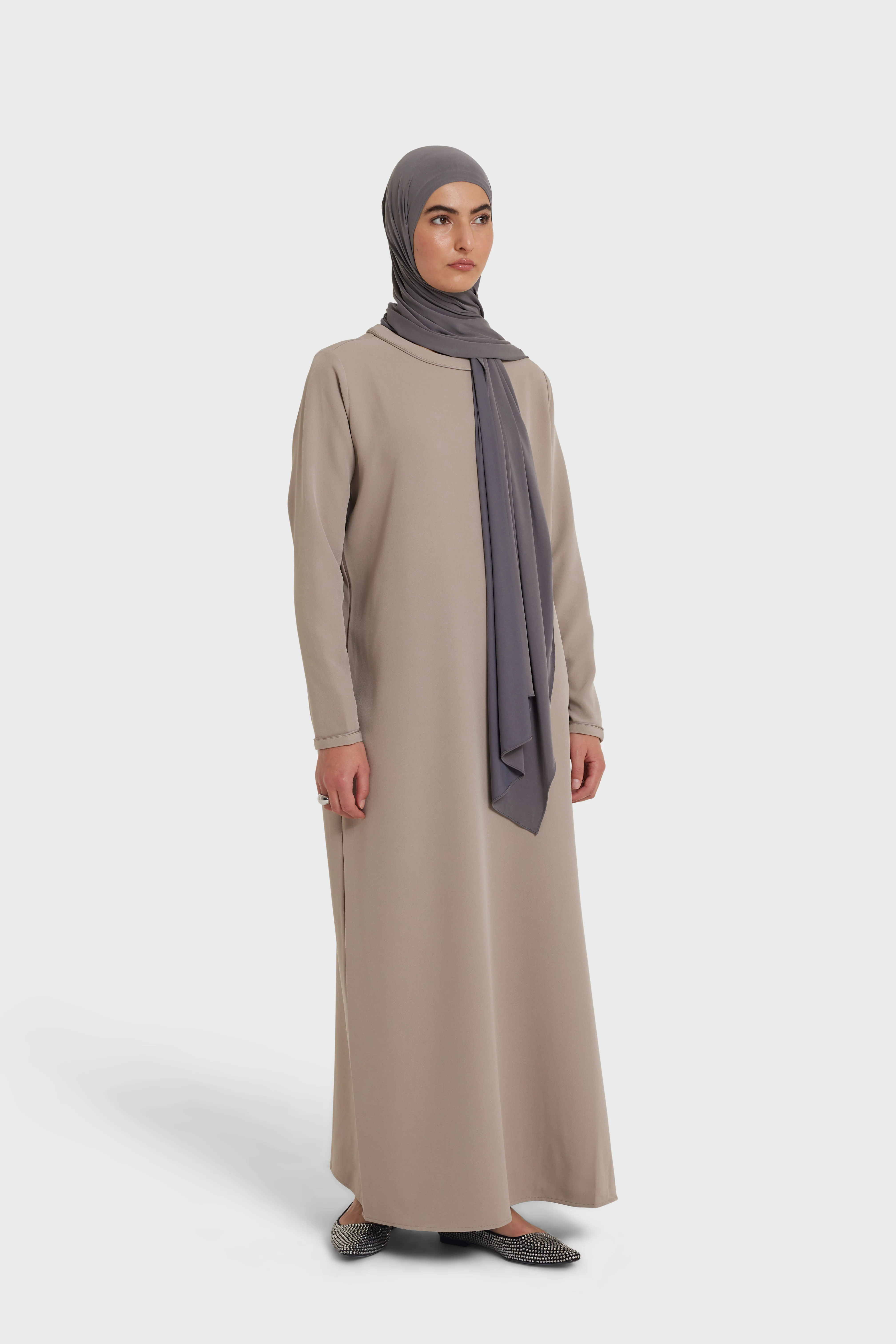 Essential Dress | Taupe - Image 2