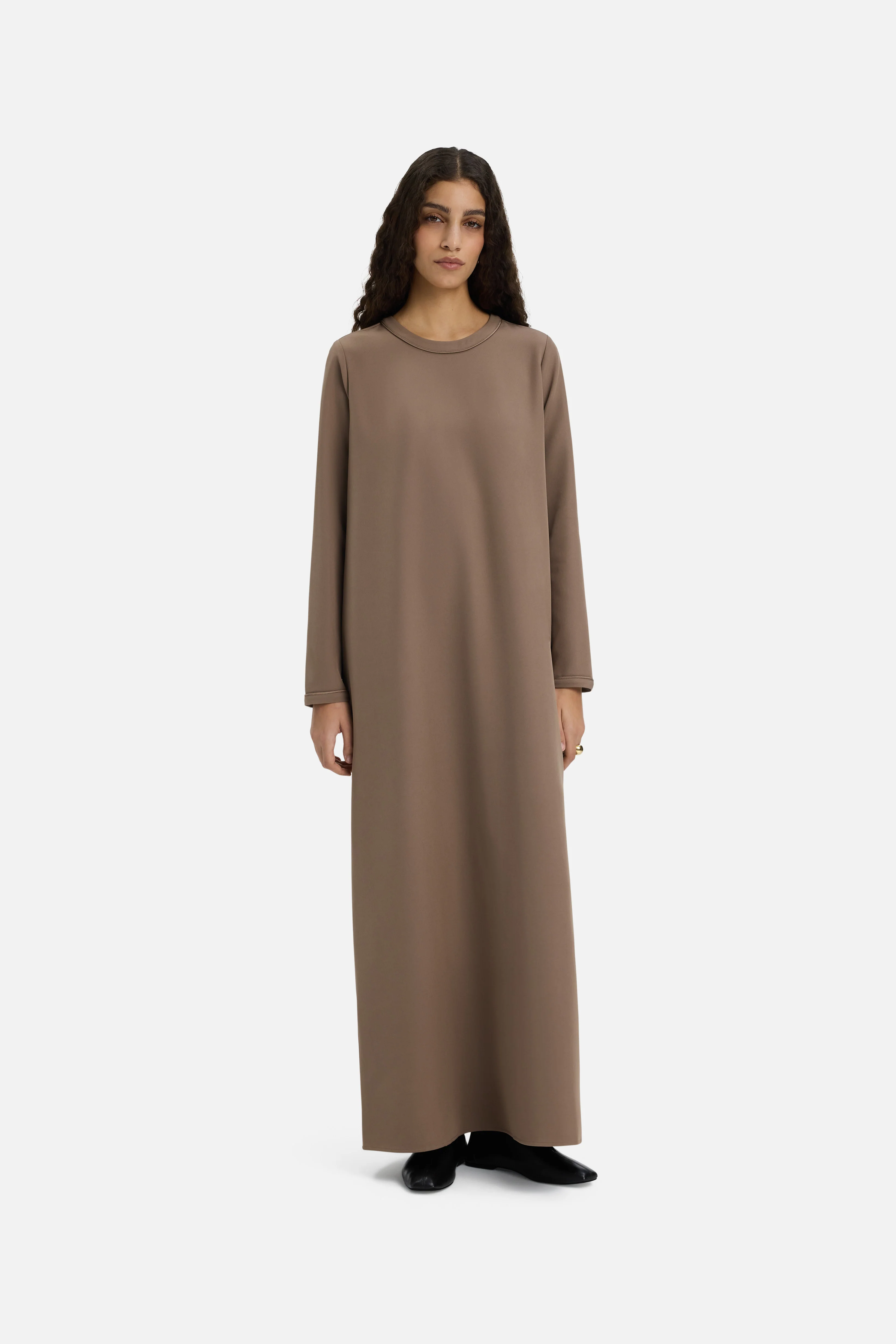 Essential Dress Short | Taupe Rose