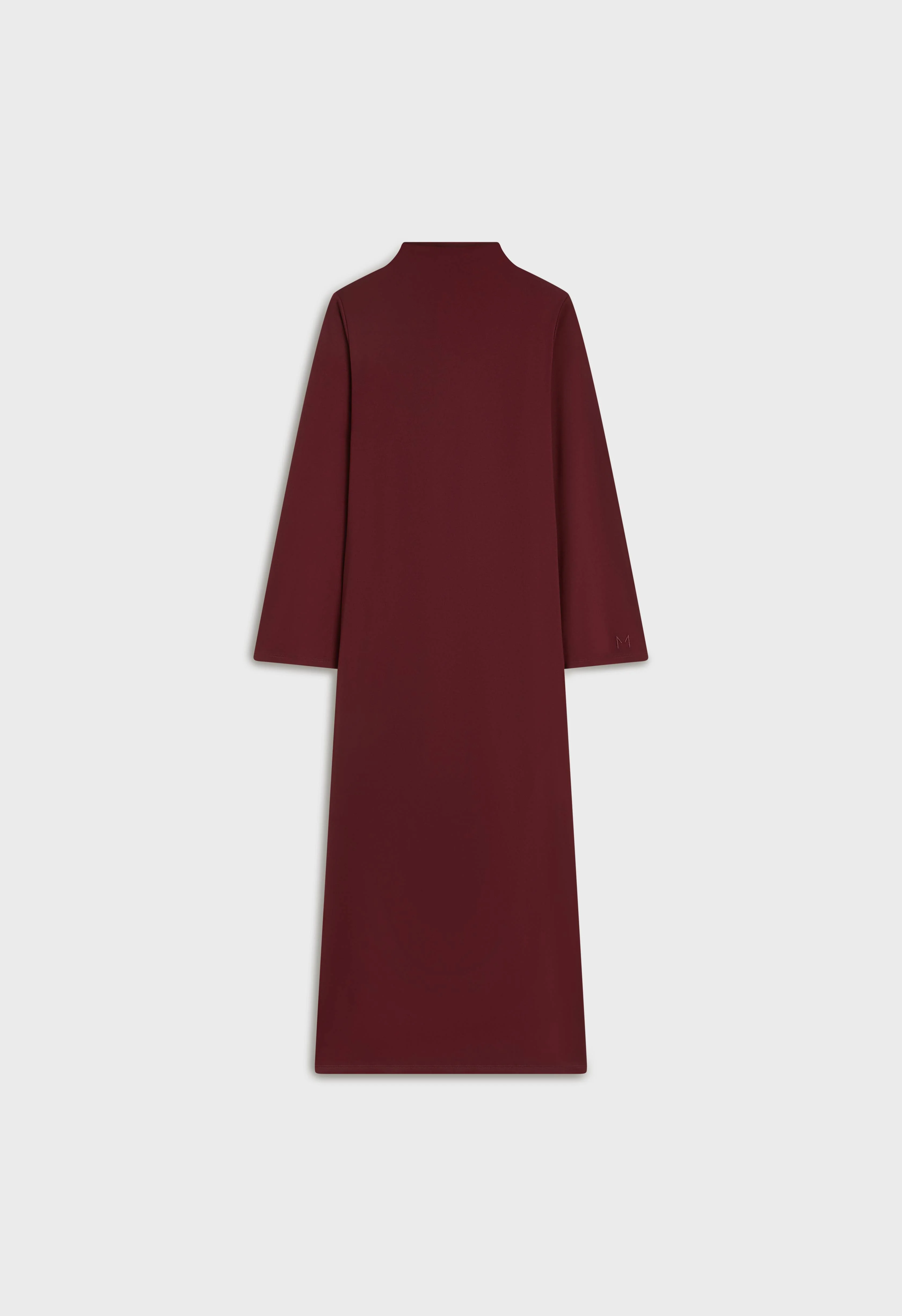 Essential Jersey Dress Regular | Burgundy - Image 3