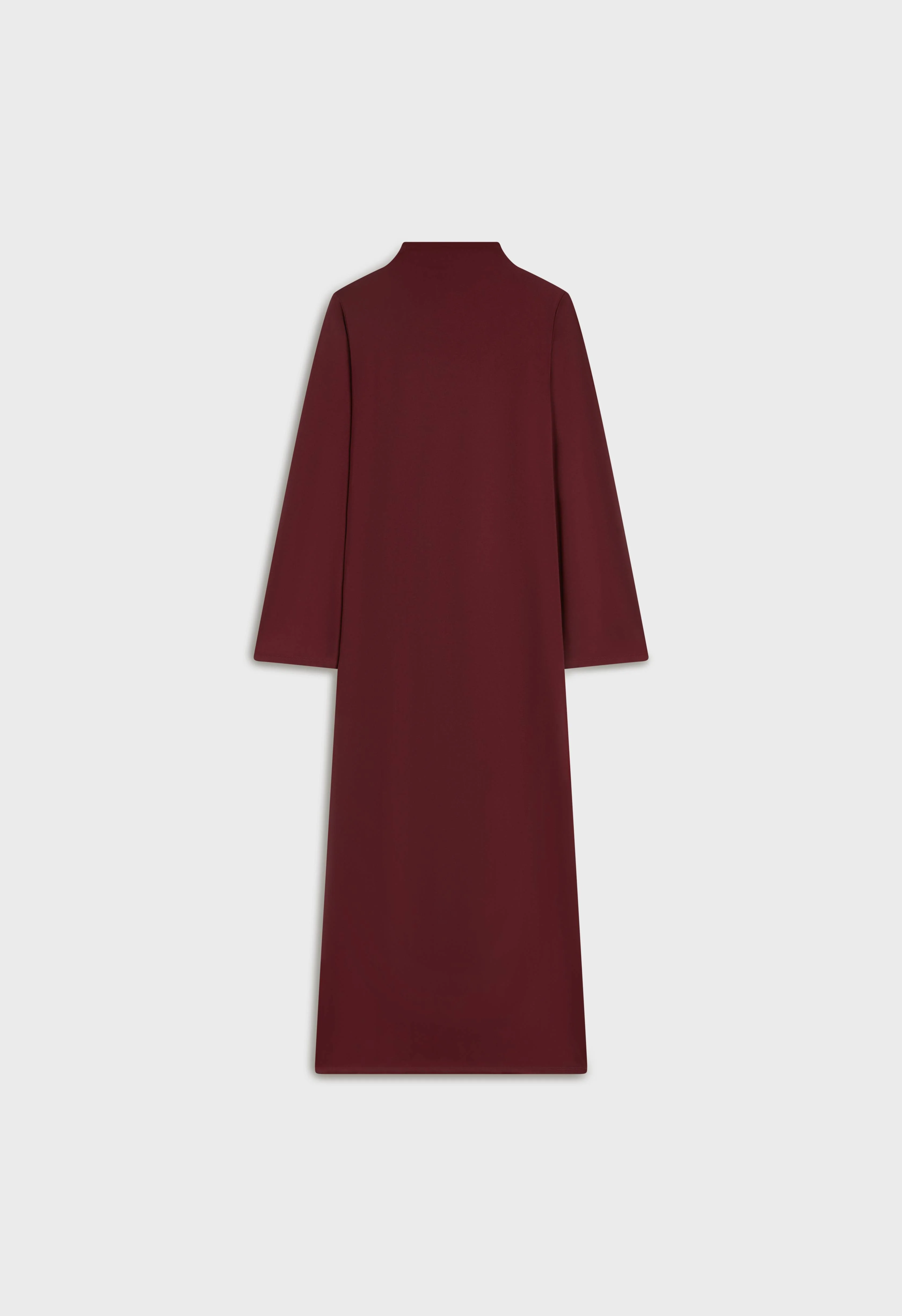 Essential Jersey Dress Regular | Burgundy - Image 4