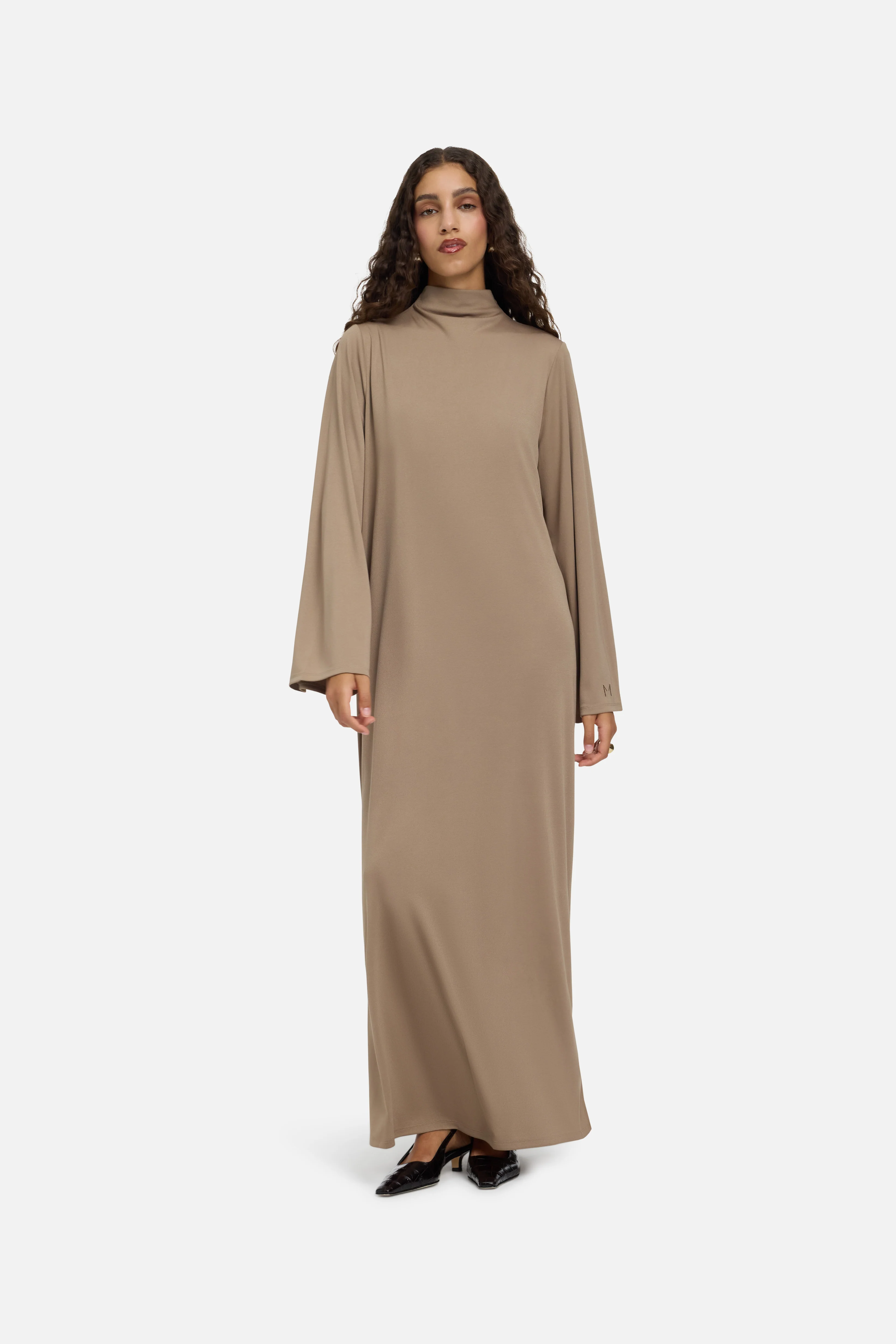 Essential Jersey Dress Short | Khaki