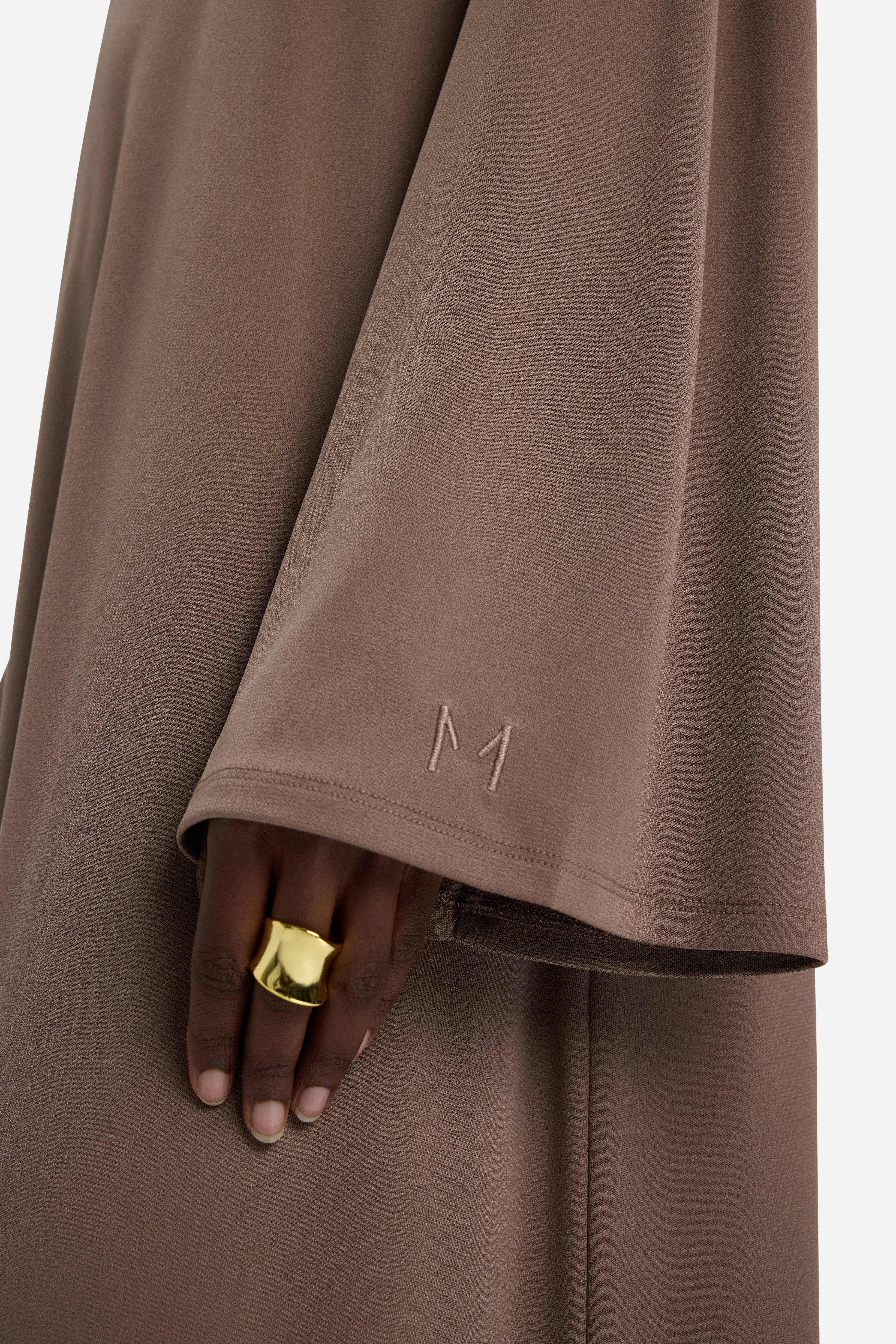 Essential Jersey Dress Regular | Taupe Rose - Image 3
