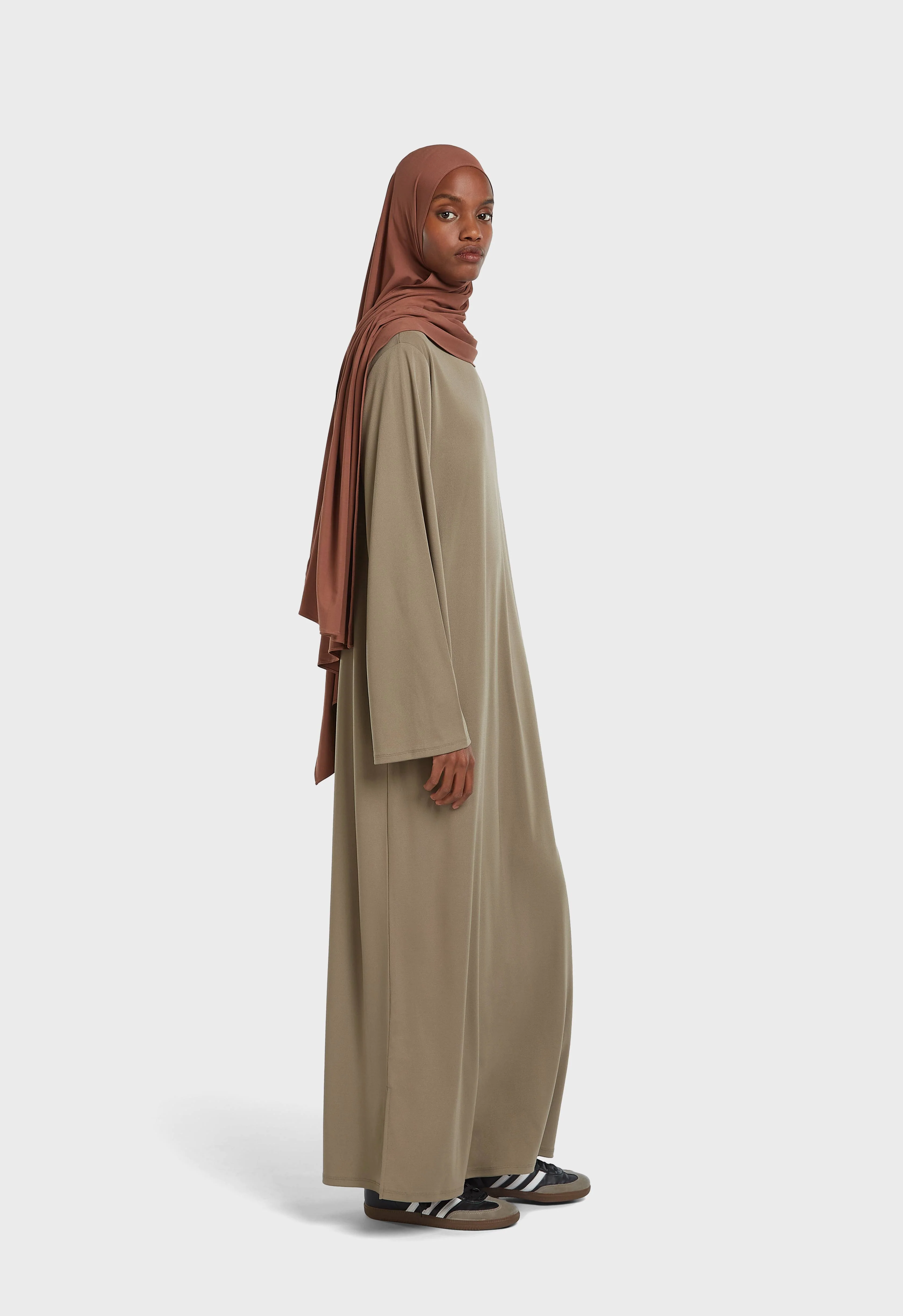 Essential Jersey Dress Short | Desert Brown - Image 2