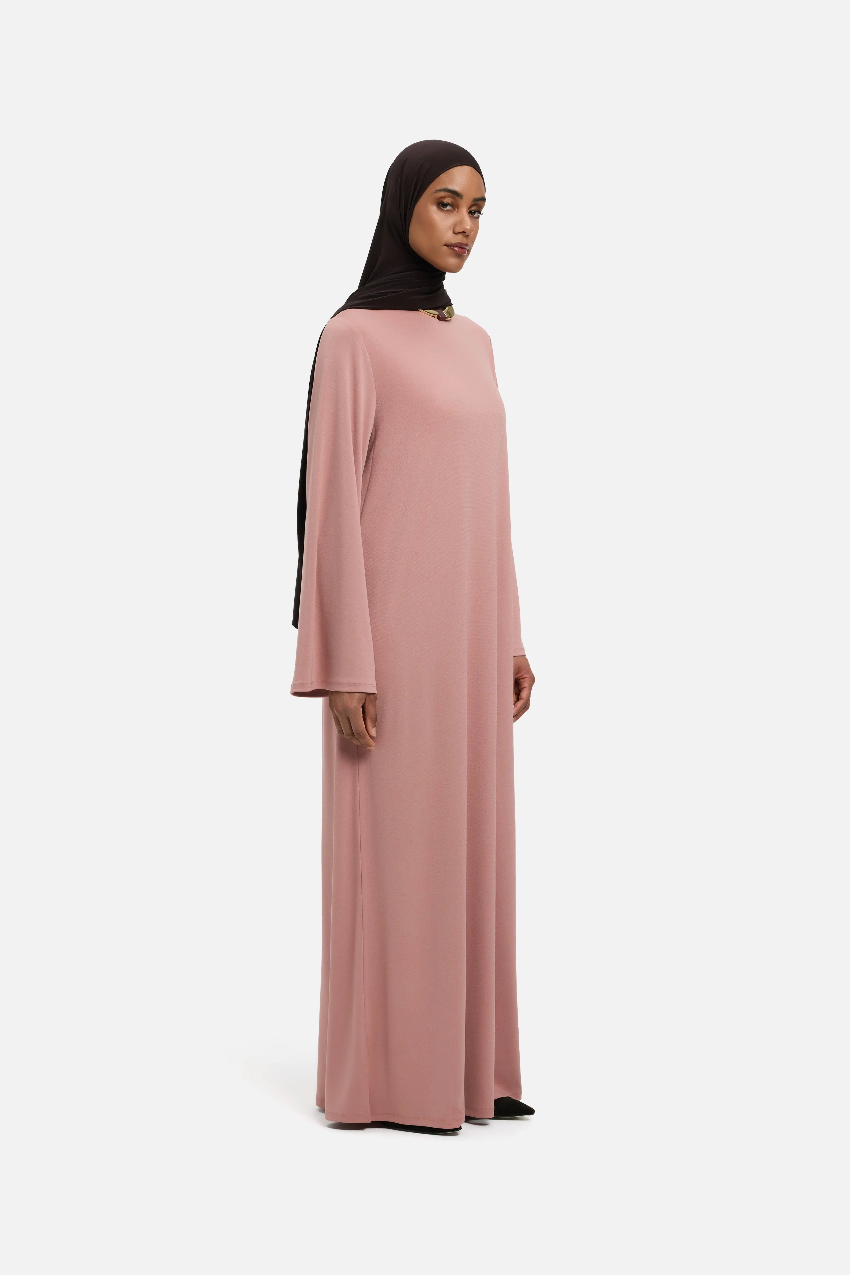 Essential Jersey Dress Short | Light Berry - Image 2