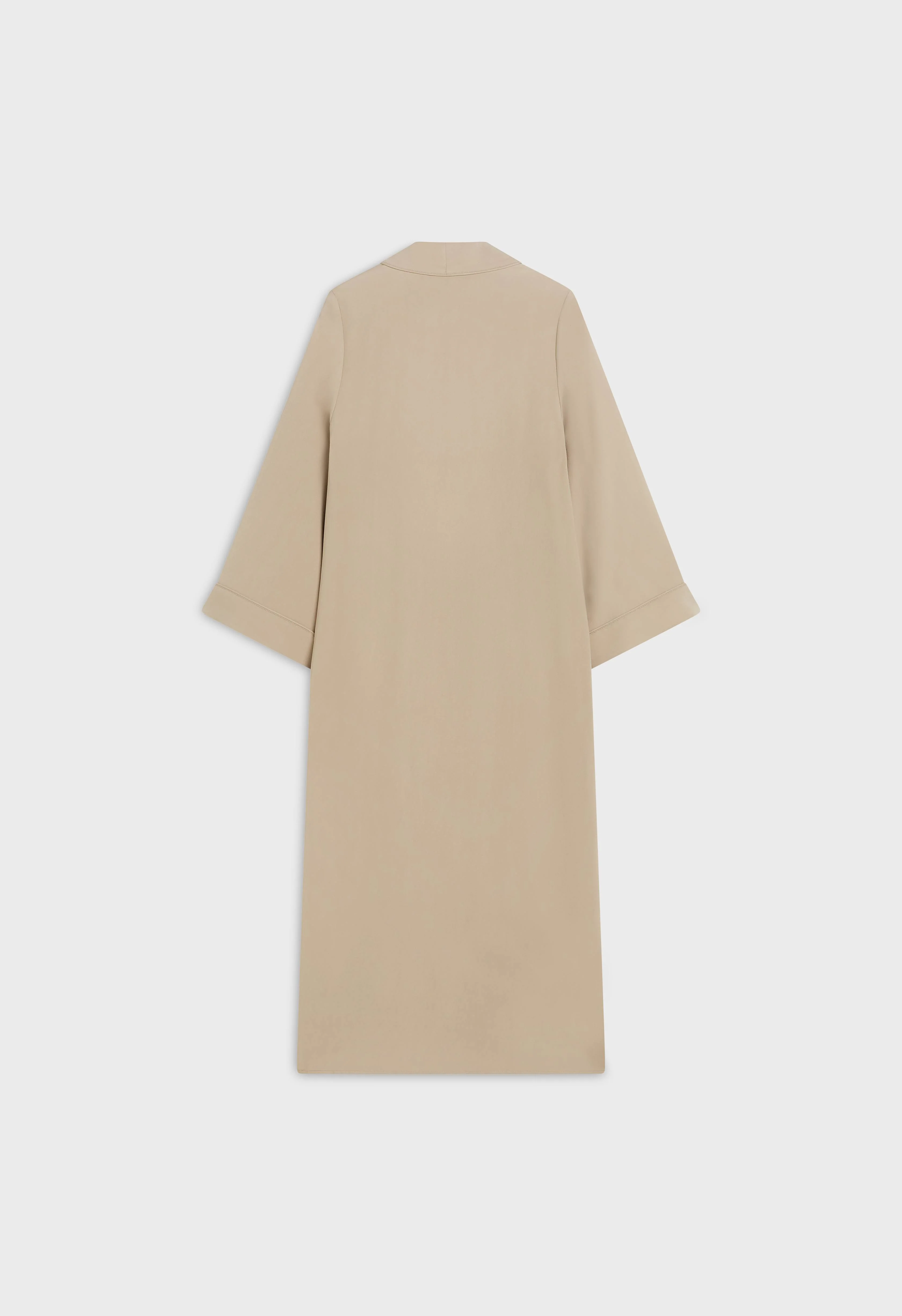 Essential Soft Woven Abaya Regular | Mocha - Image 4