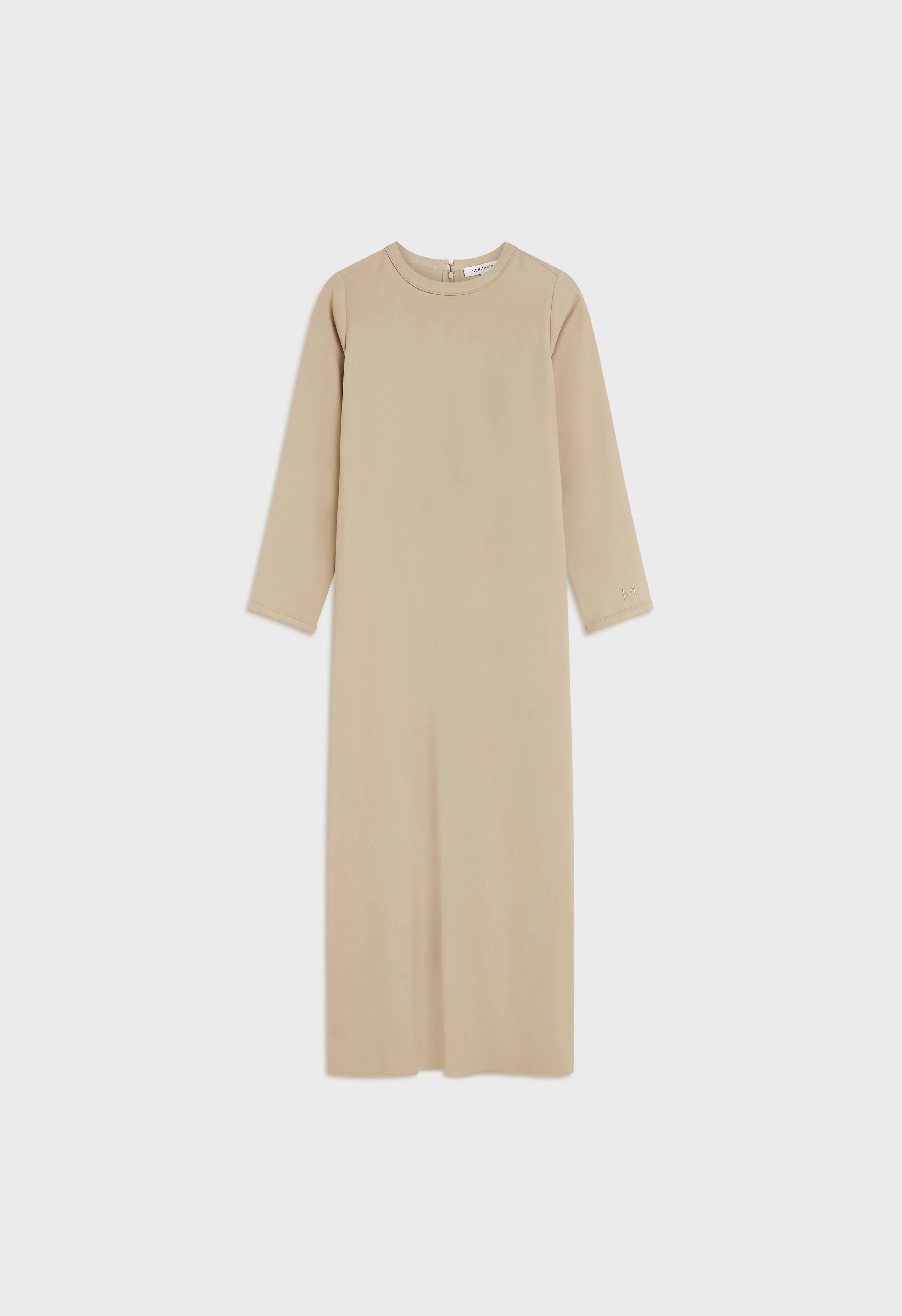 Essential Soft Woven Dress Regular | Mocha - Image 4