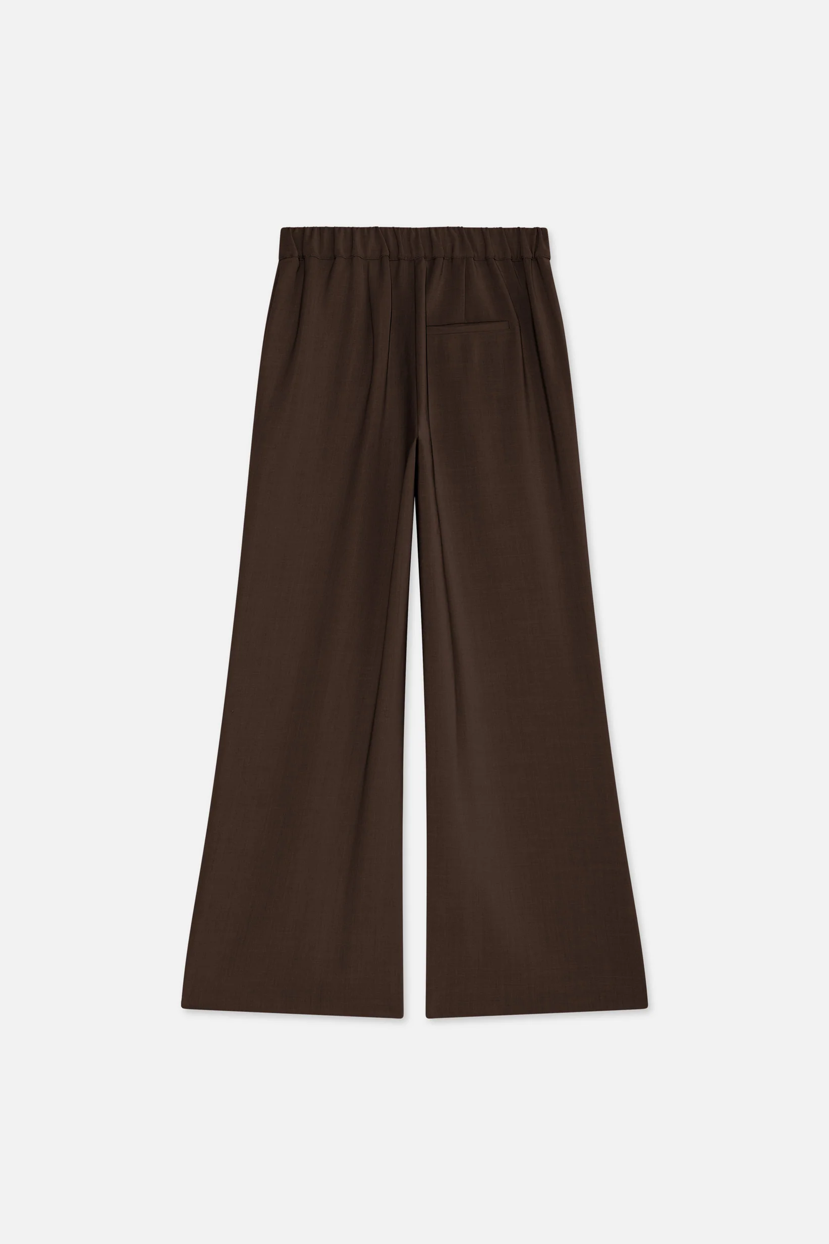 Flared Trousers | Dark Brown - Image 6