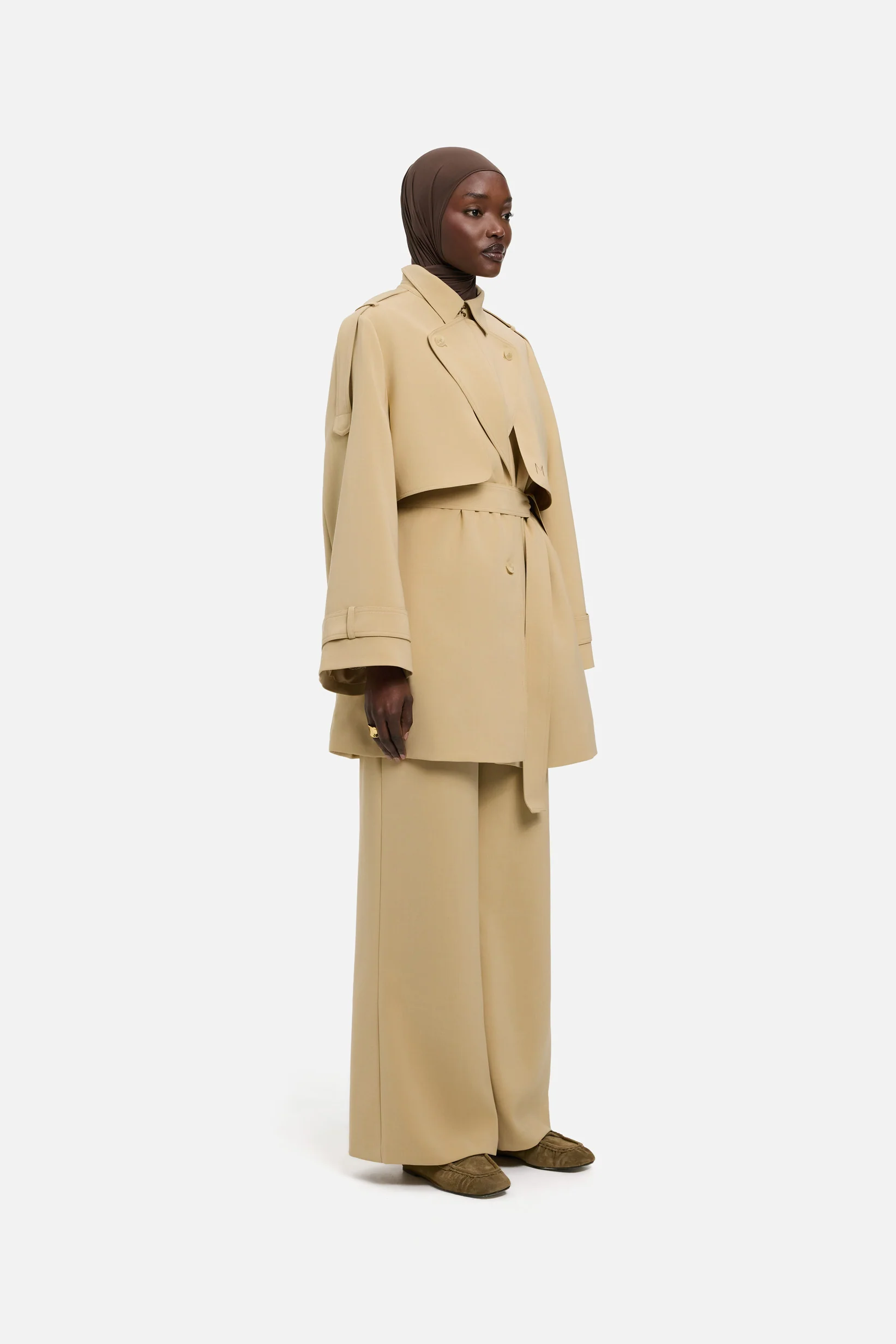 Flared Trousers | Desert Clay - Image 2