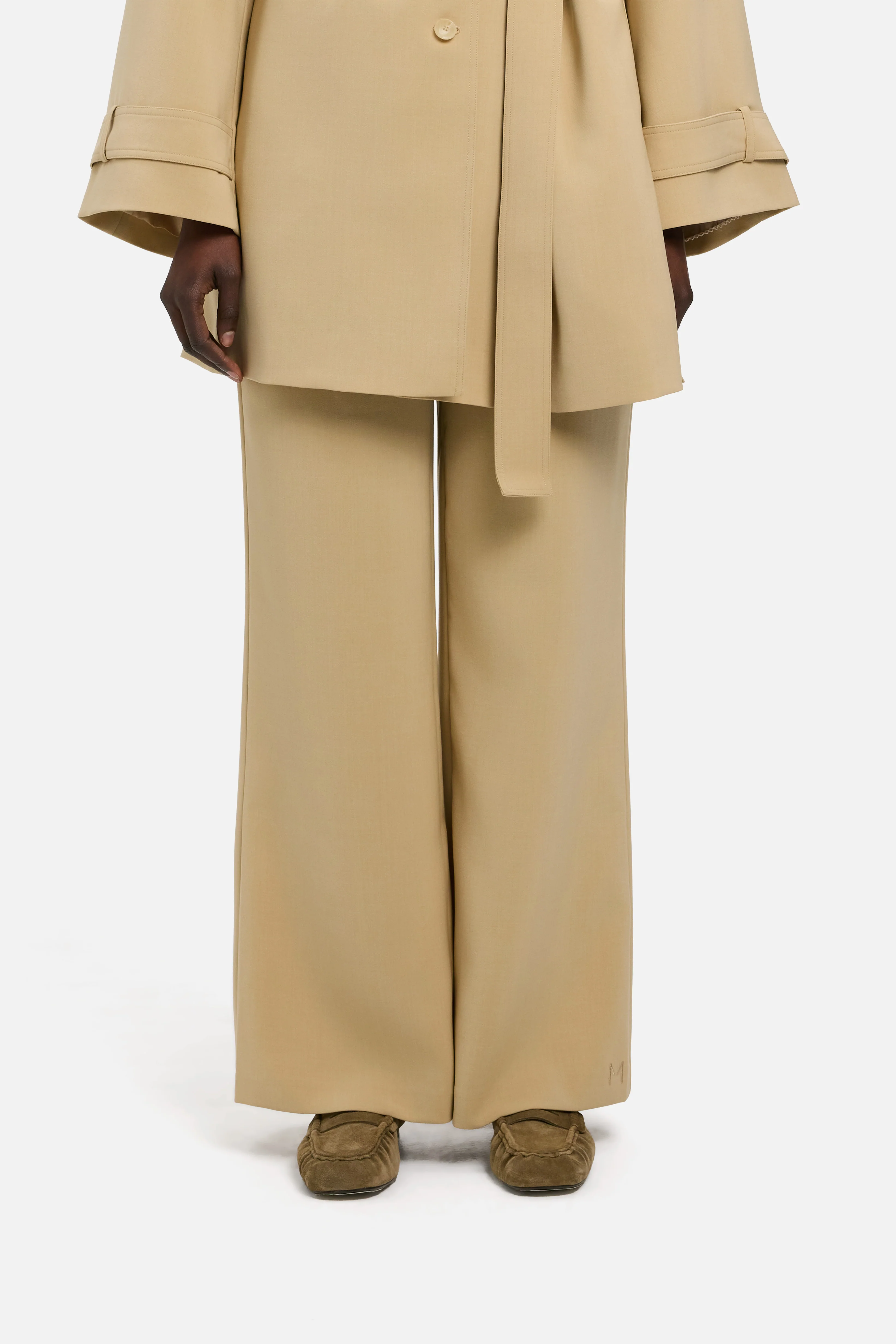 Flared Trousers | Desert Clay - Image 3