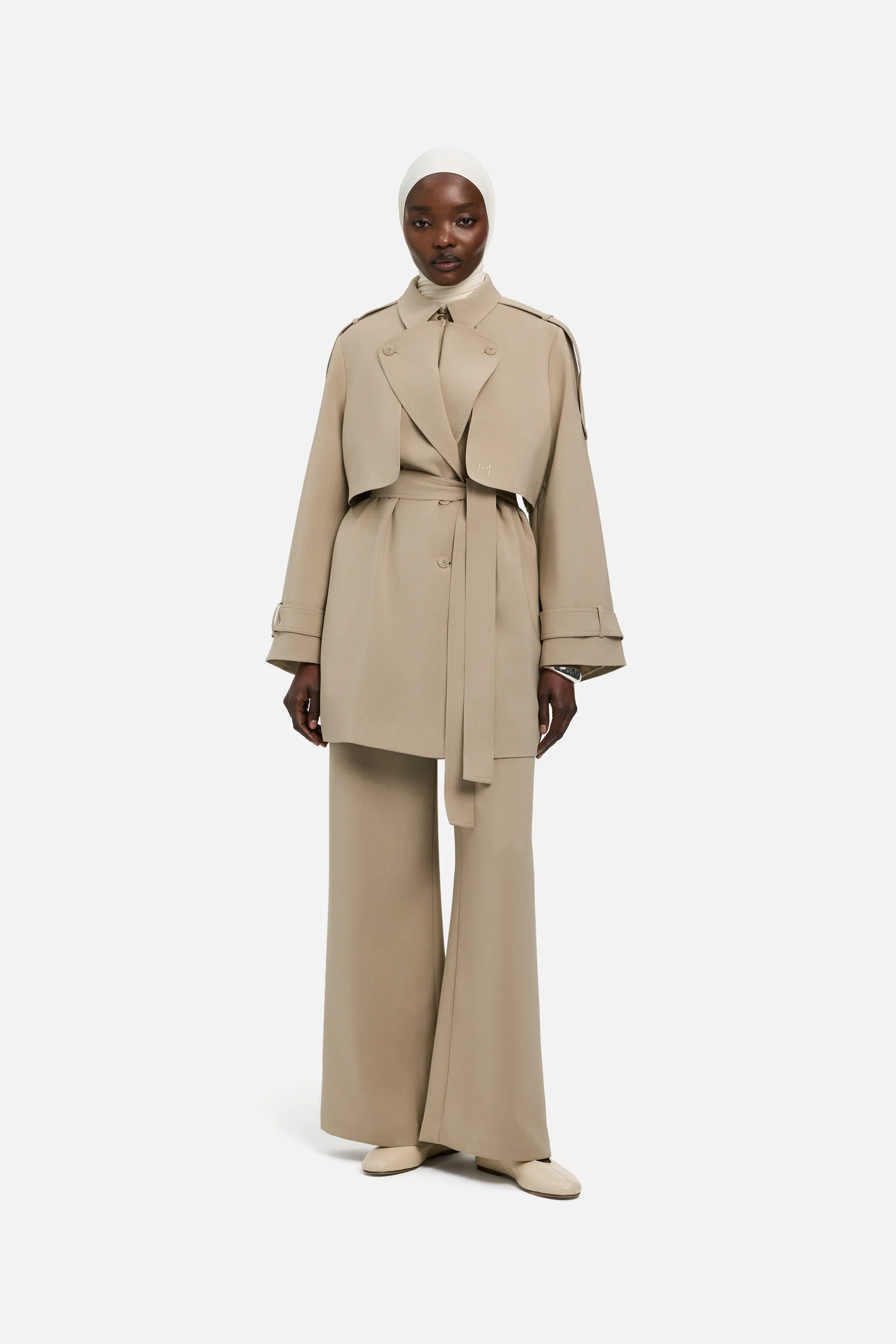 Flared Trousers | Mocha