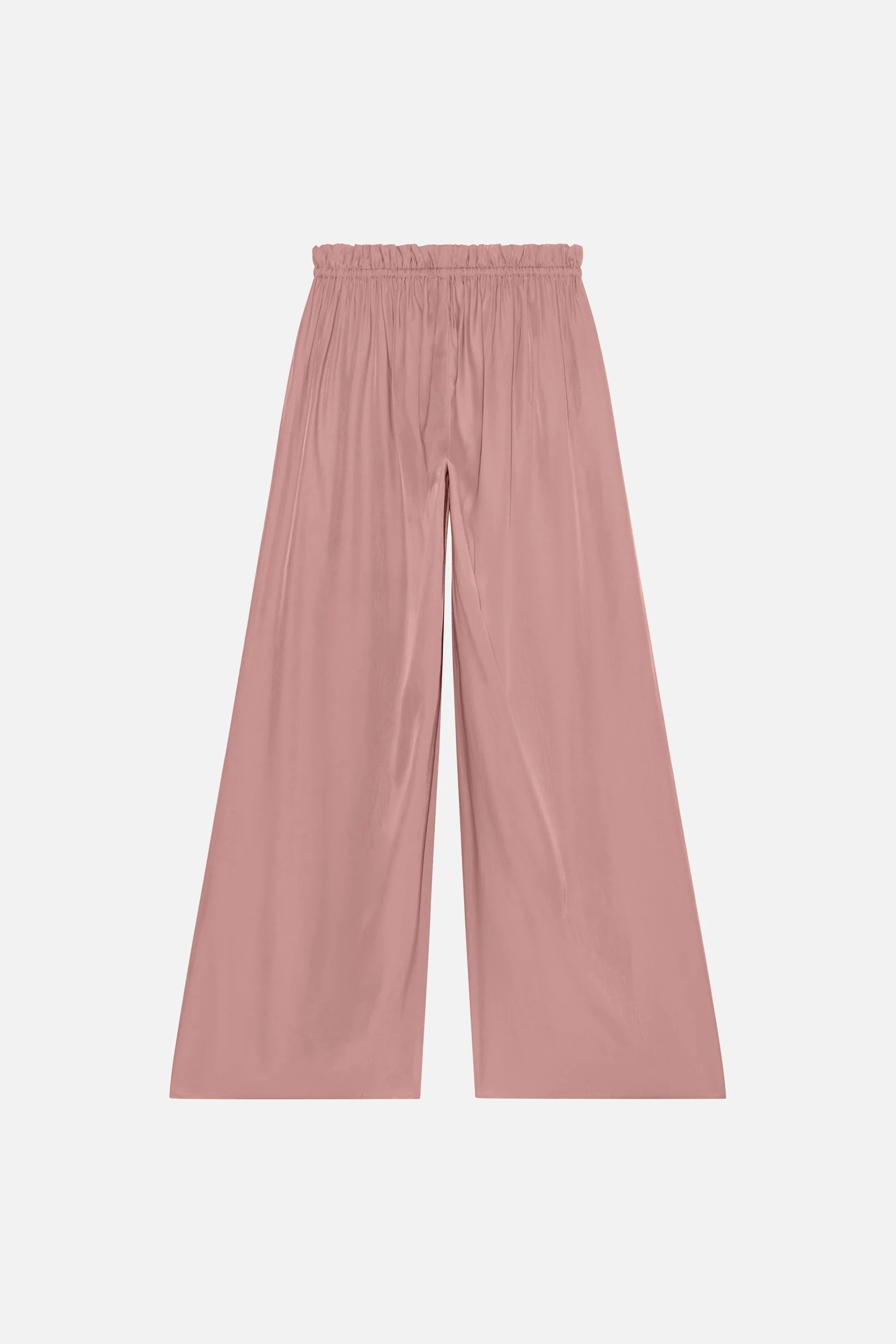 Flowy Loose Fit Trousers | Light Berry - Image 6