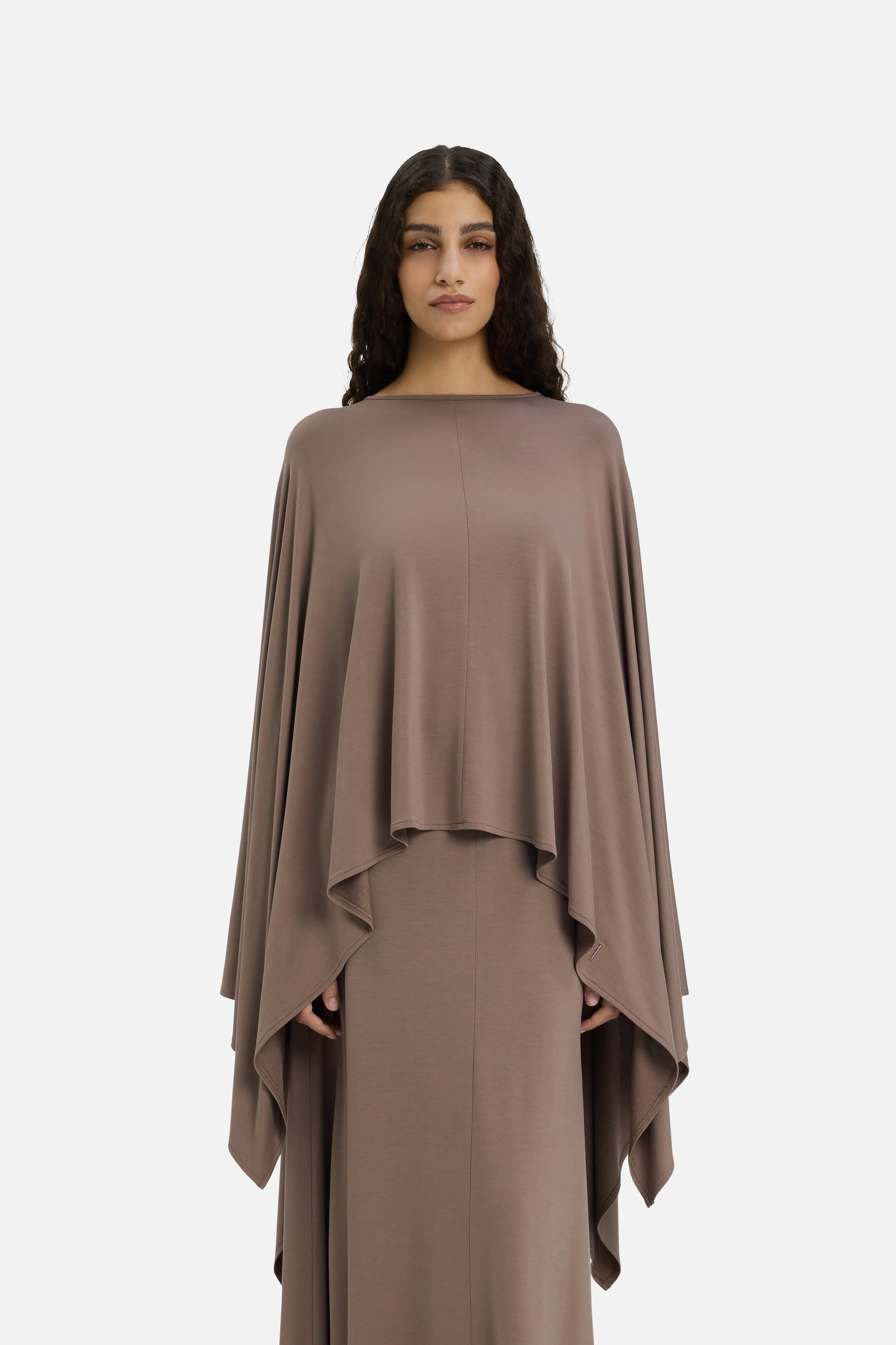 Fluid Cape | Taupe Rose - Image 5