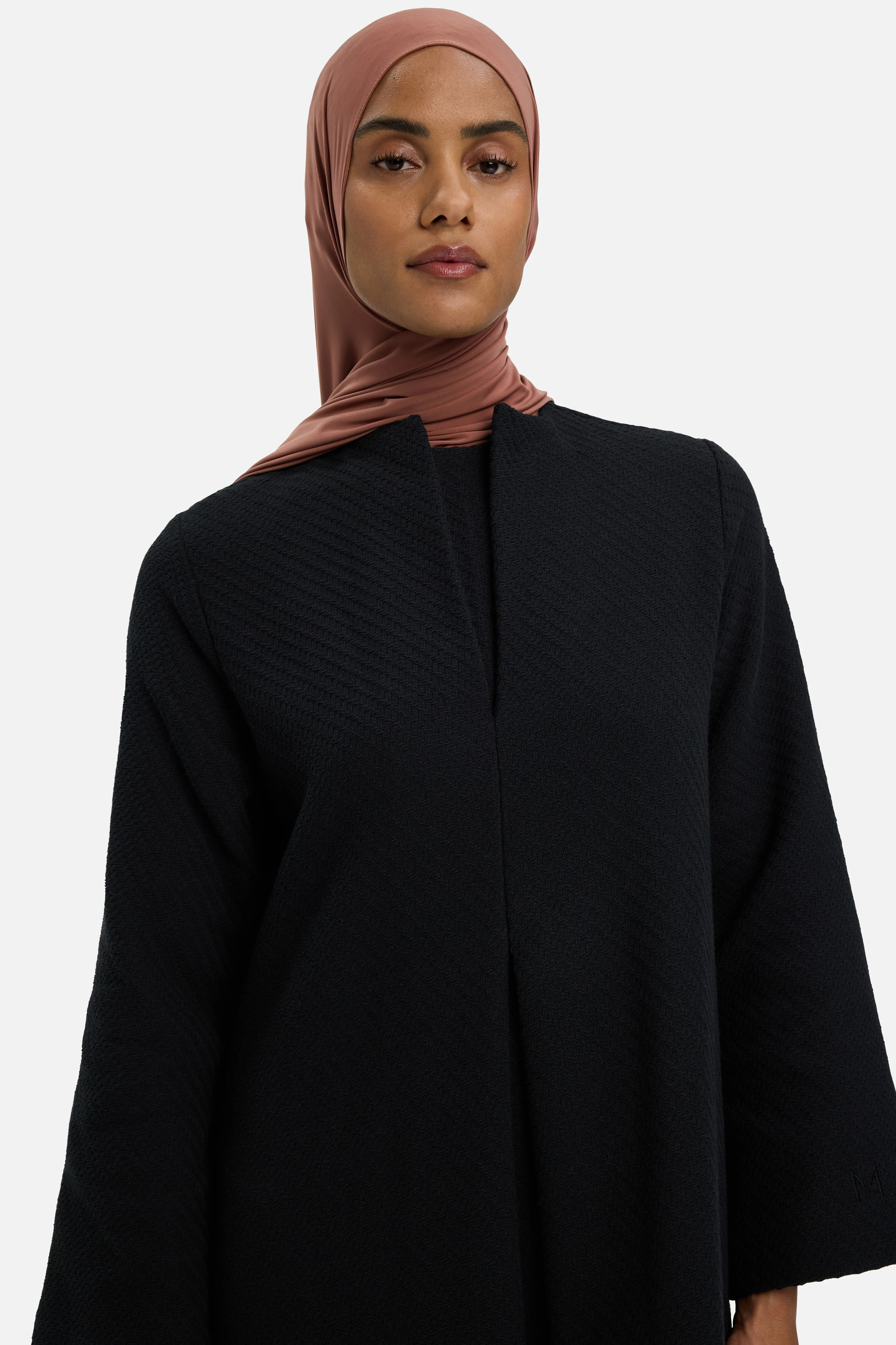 Fringe Trim Dress | Black - Image 3