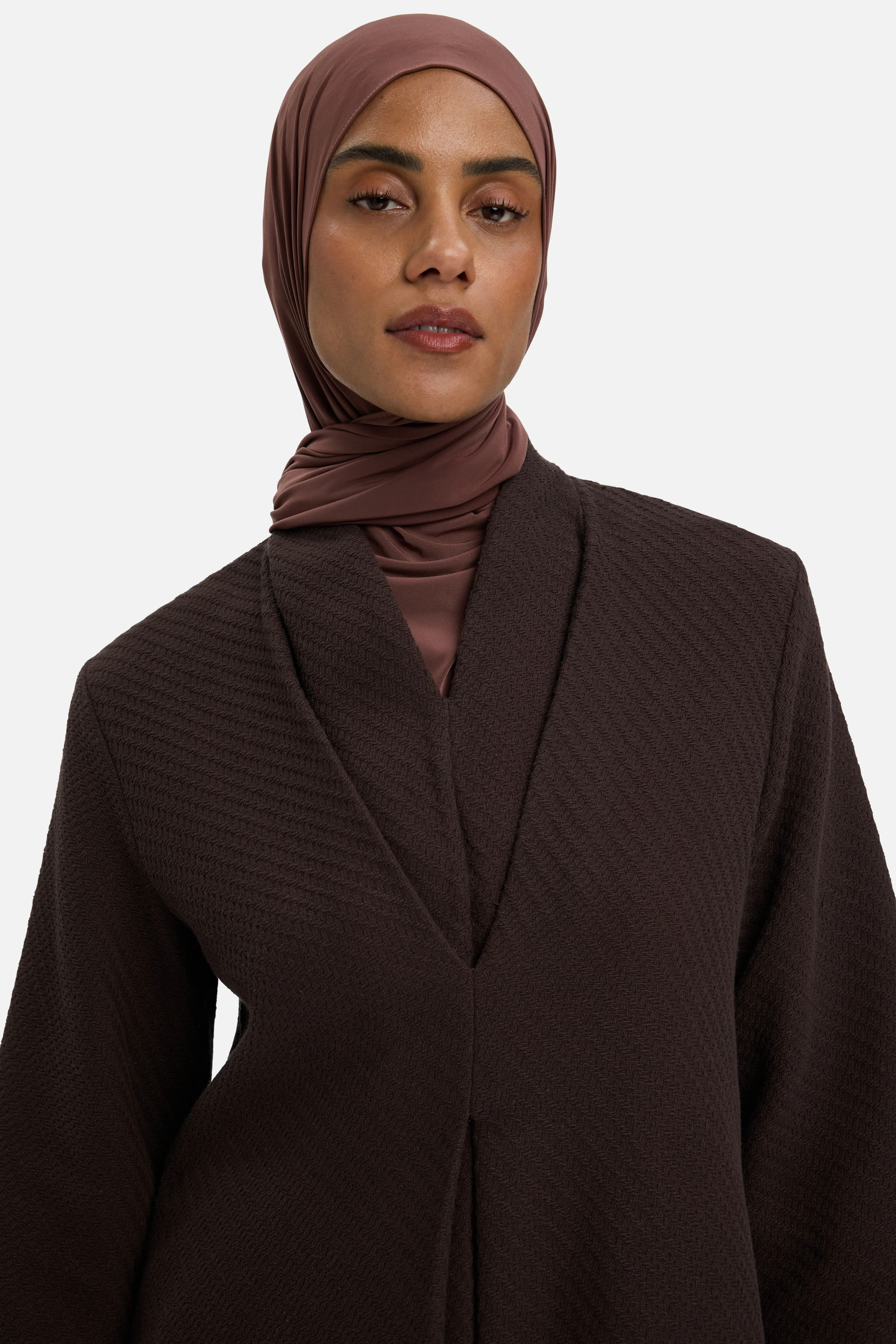Fringe Trim Tunic Top | Dark Chocolate - Image 4