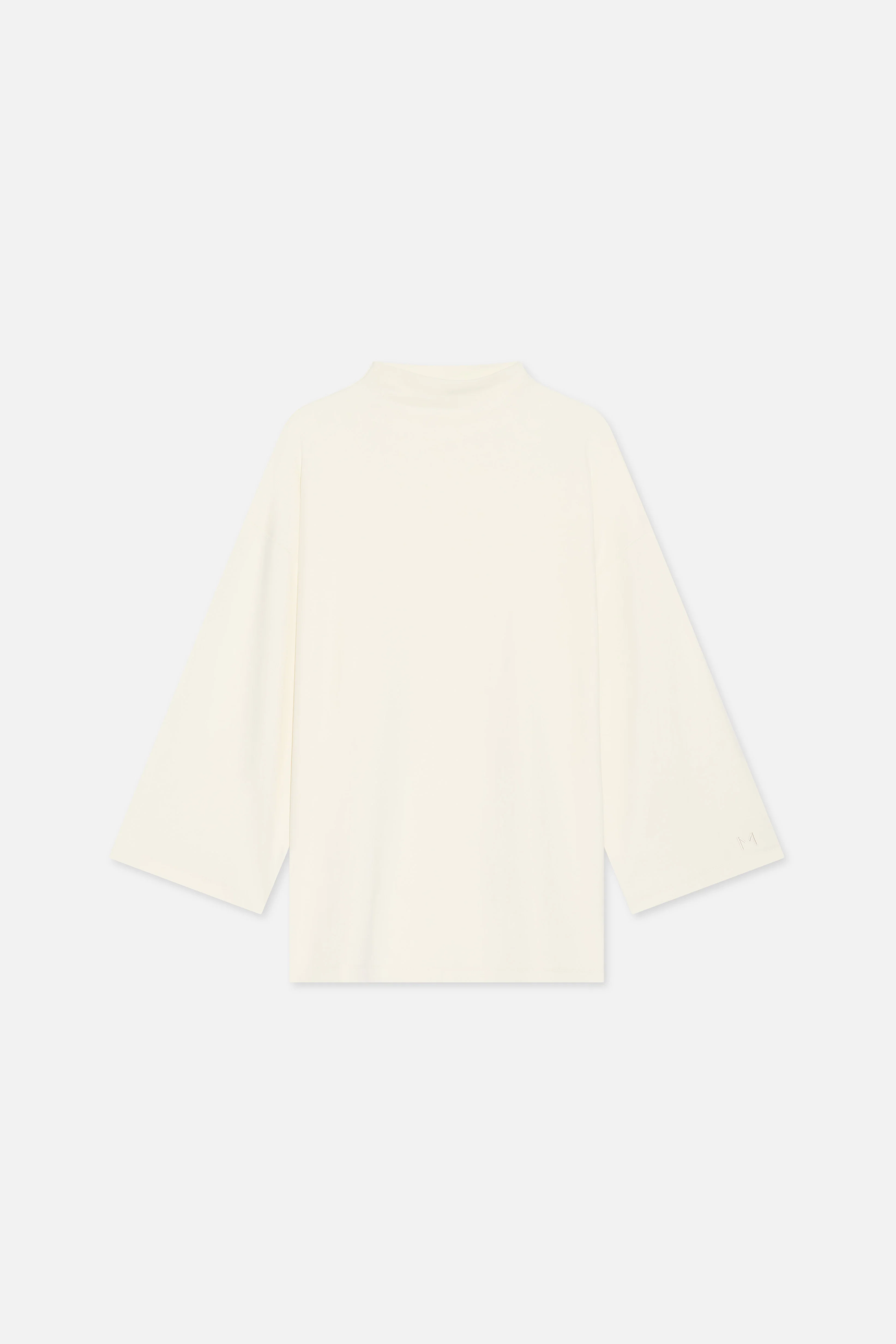 High Neck Tee | Porcelain - Image 6