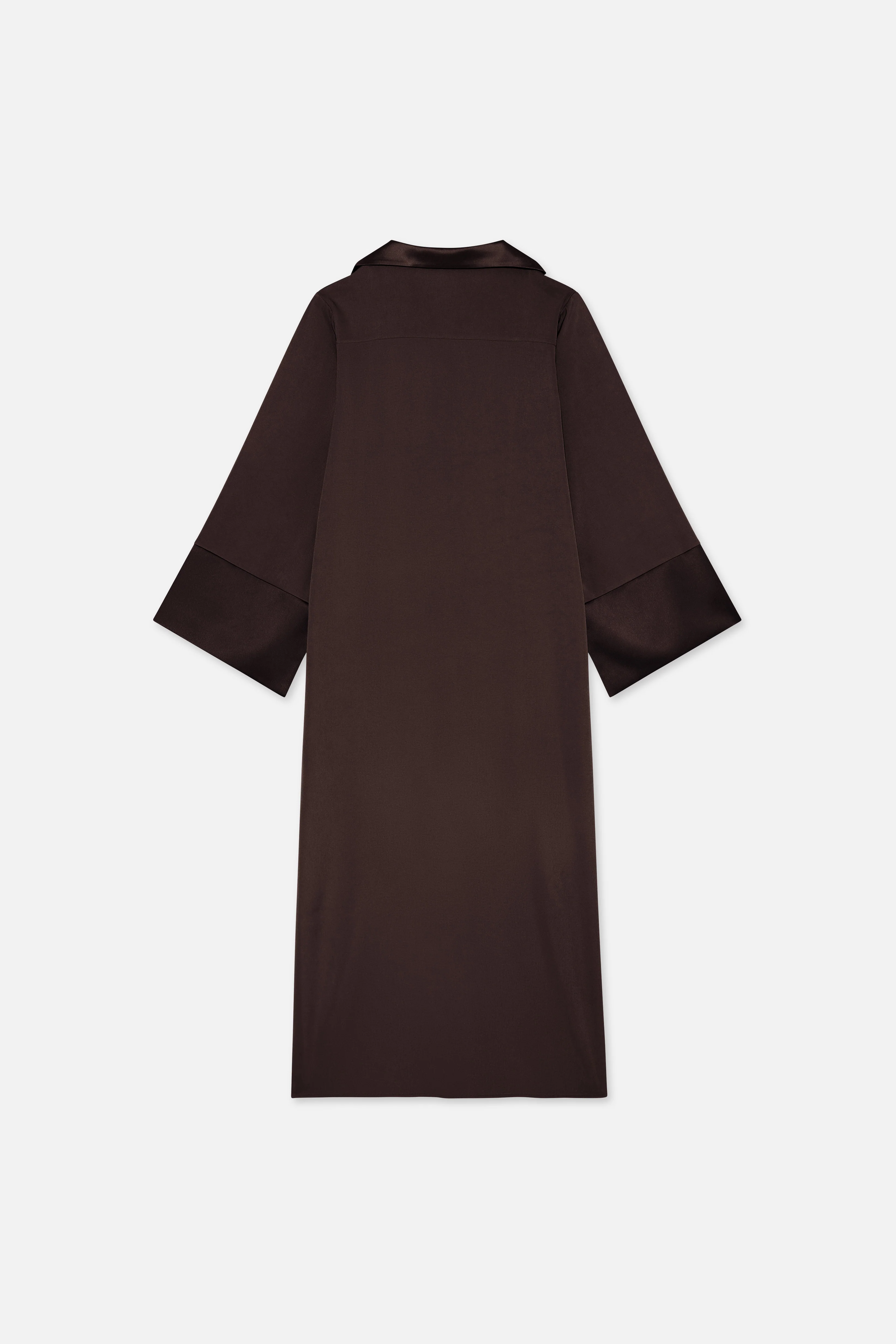 Kaftan Dress Short | Dark Brown - Image 6