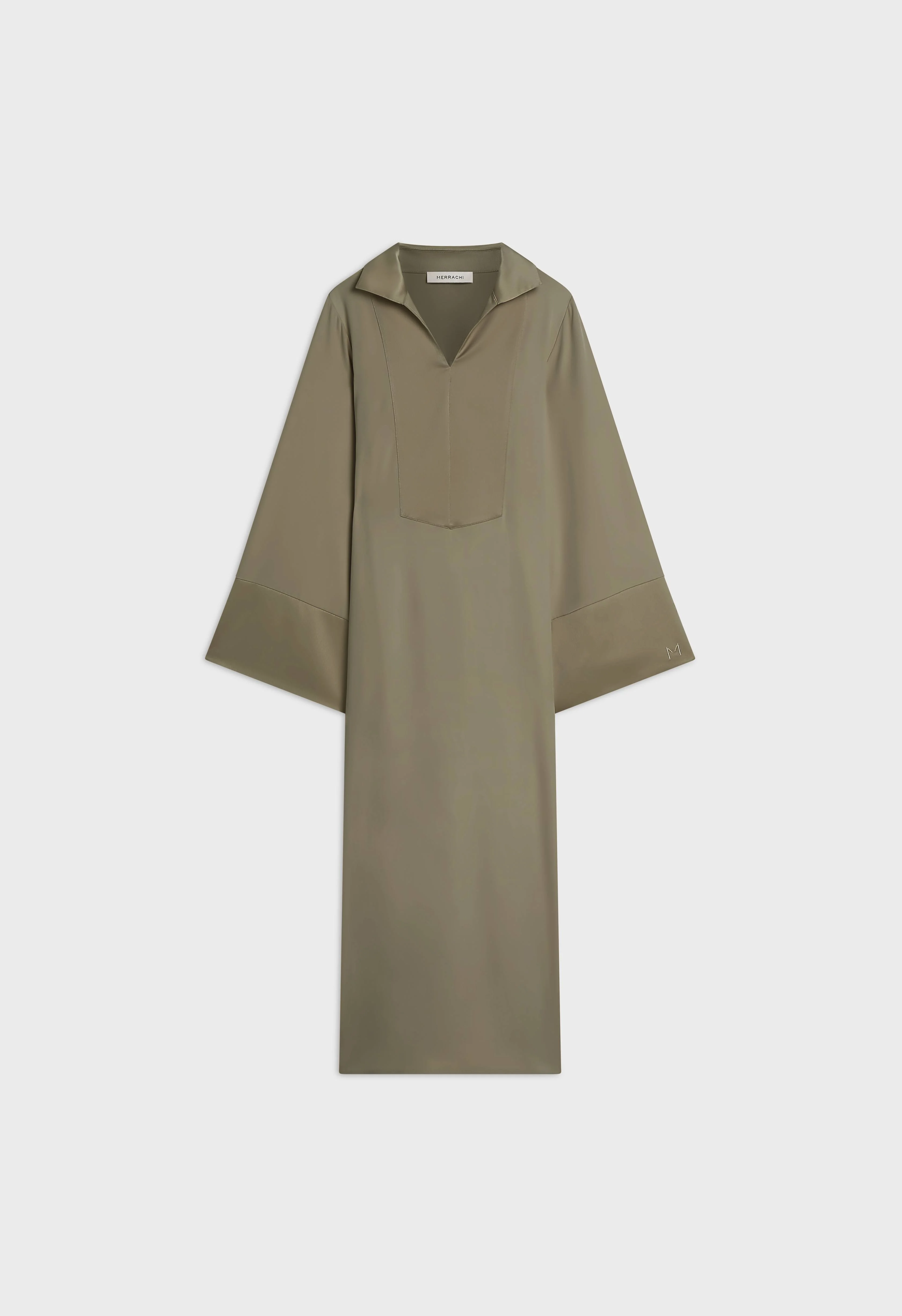Kaftan Dress Short | Desert Brown - Image 3