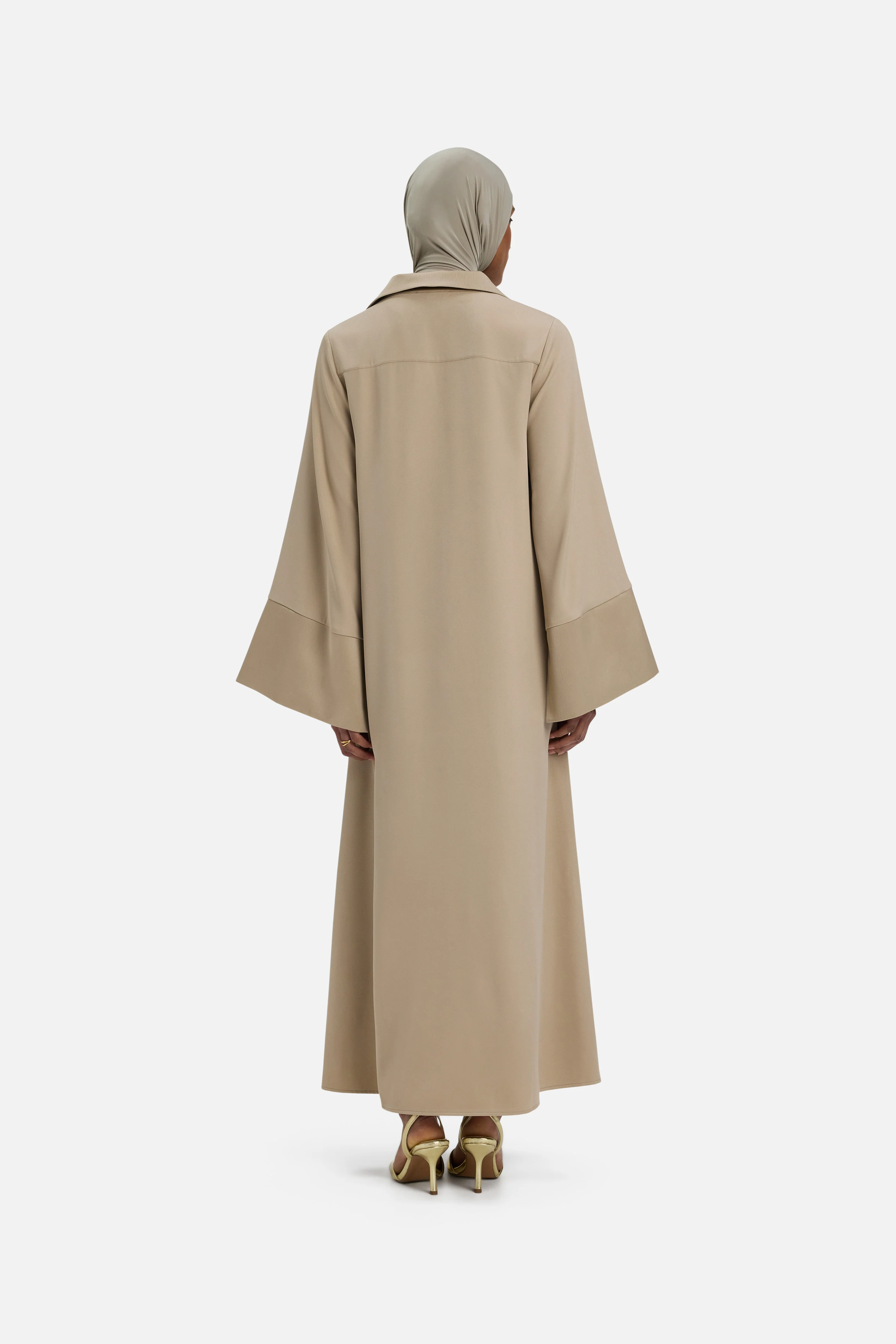 Kaftan Dress Short | Mocha - Image 3