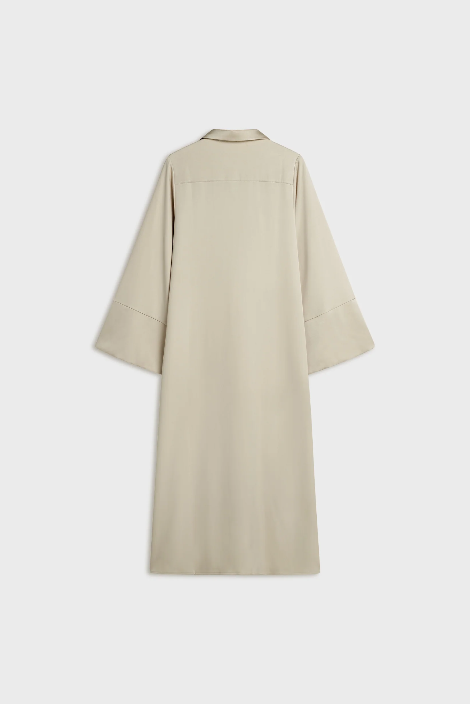 Kaftan Dress Short | Moss Gray - Image 5