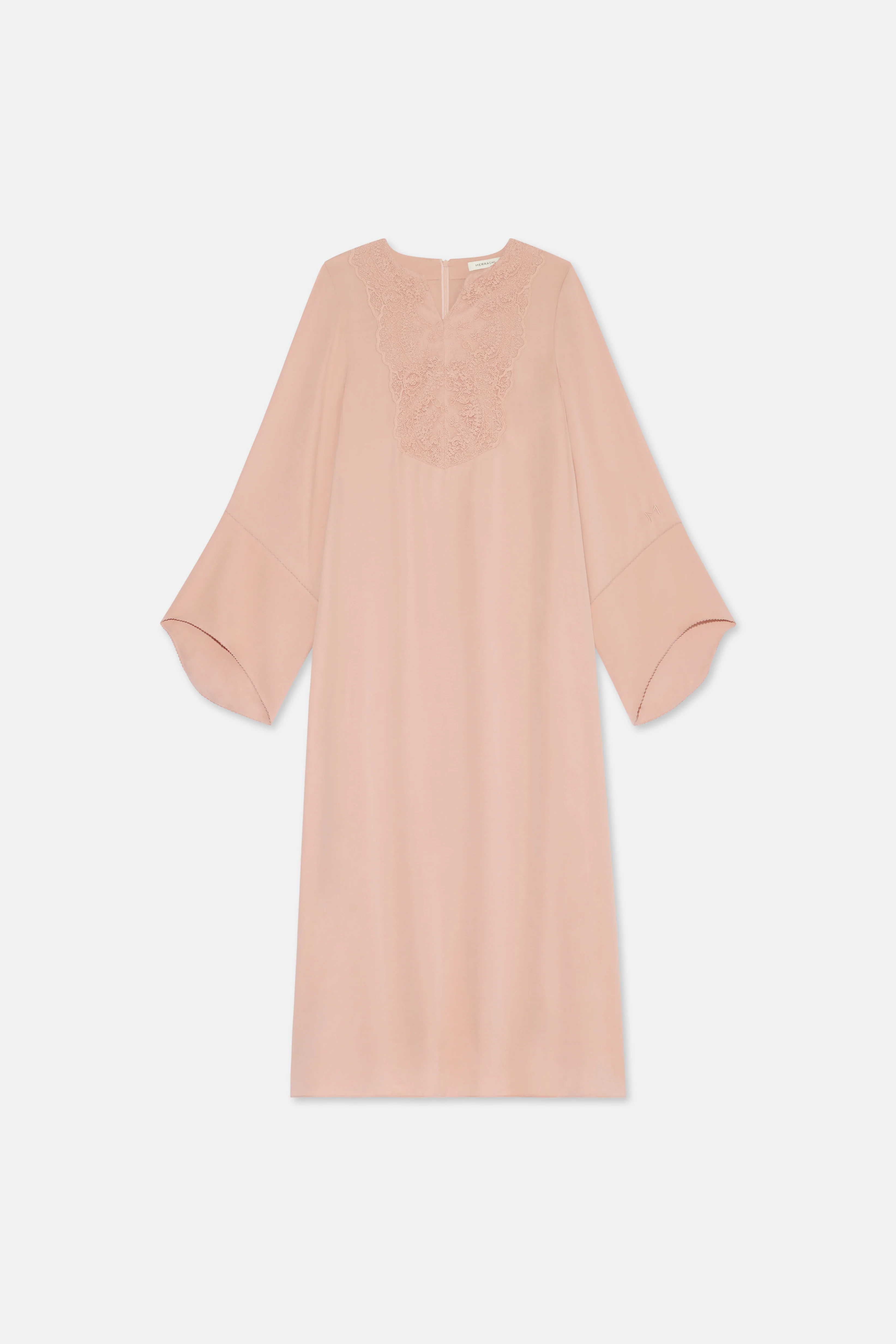 Kaftan Lace Dress | Deep Rose - Image 5