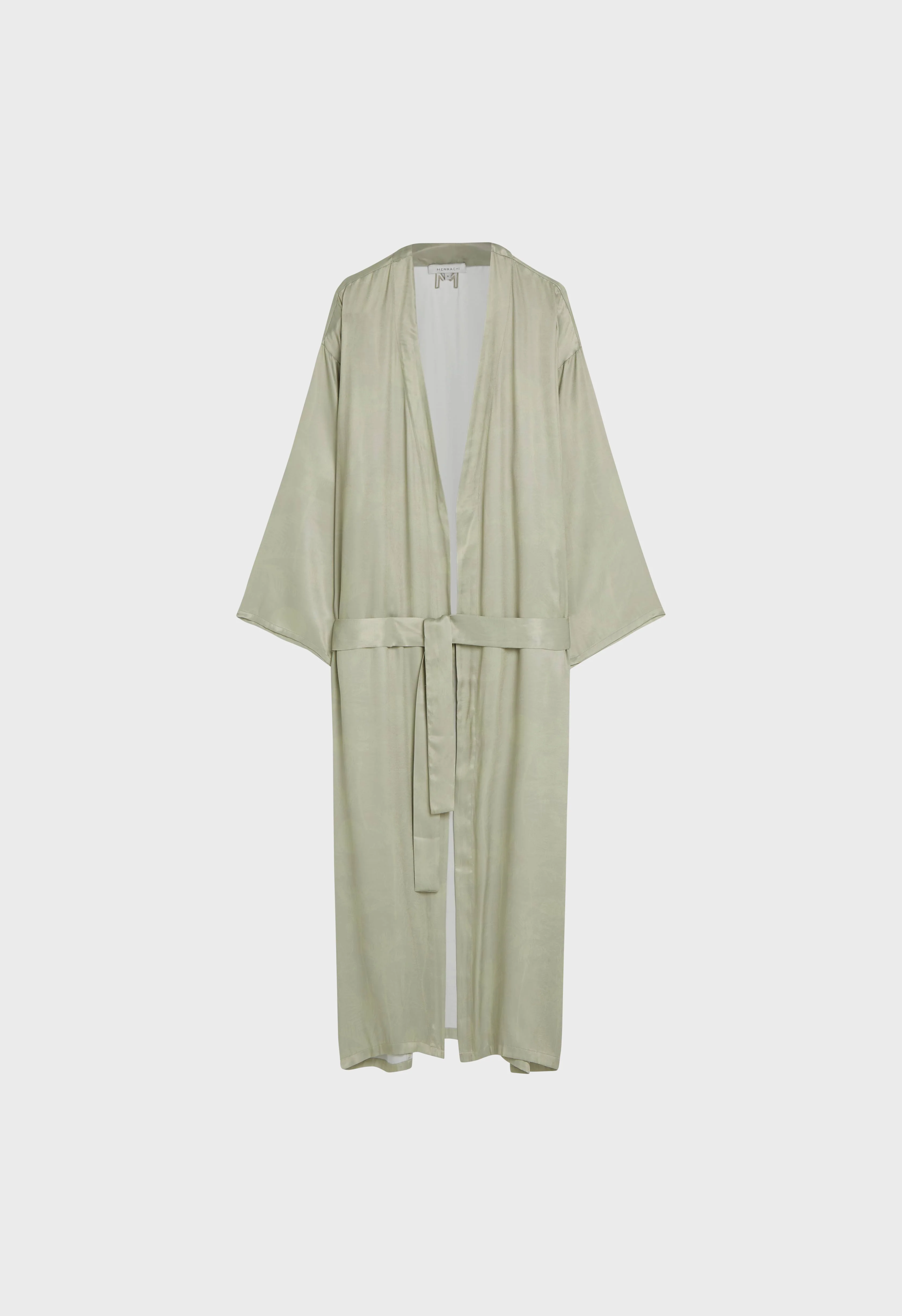 Kimono | Palm Print Alfalfa - Image 3