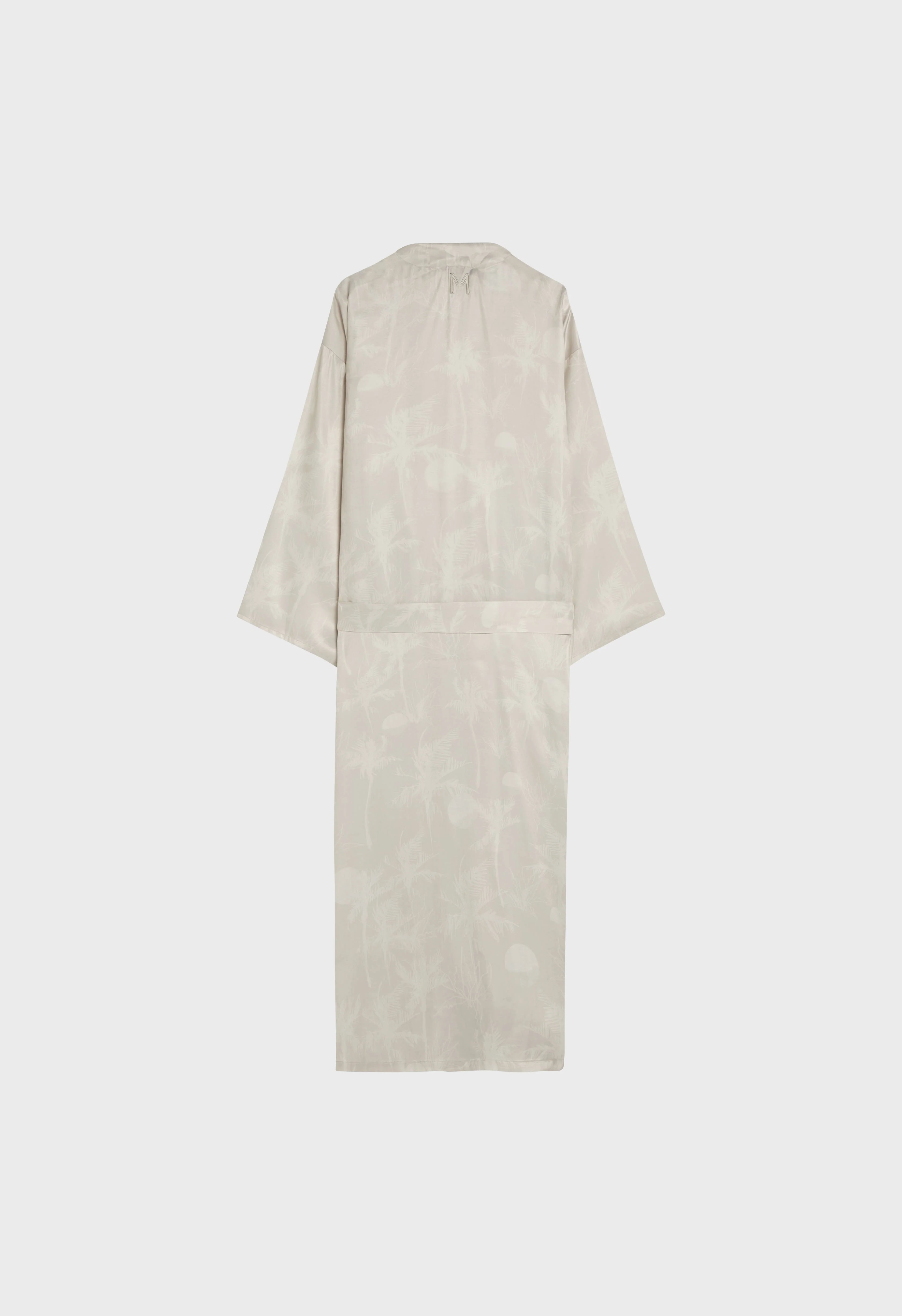 Kimono | Palm Print Moon Grey - Image 4