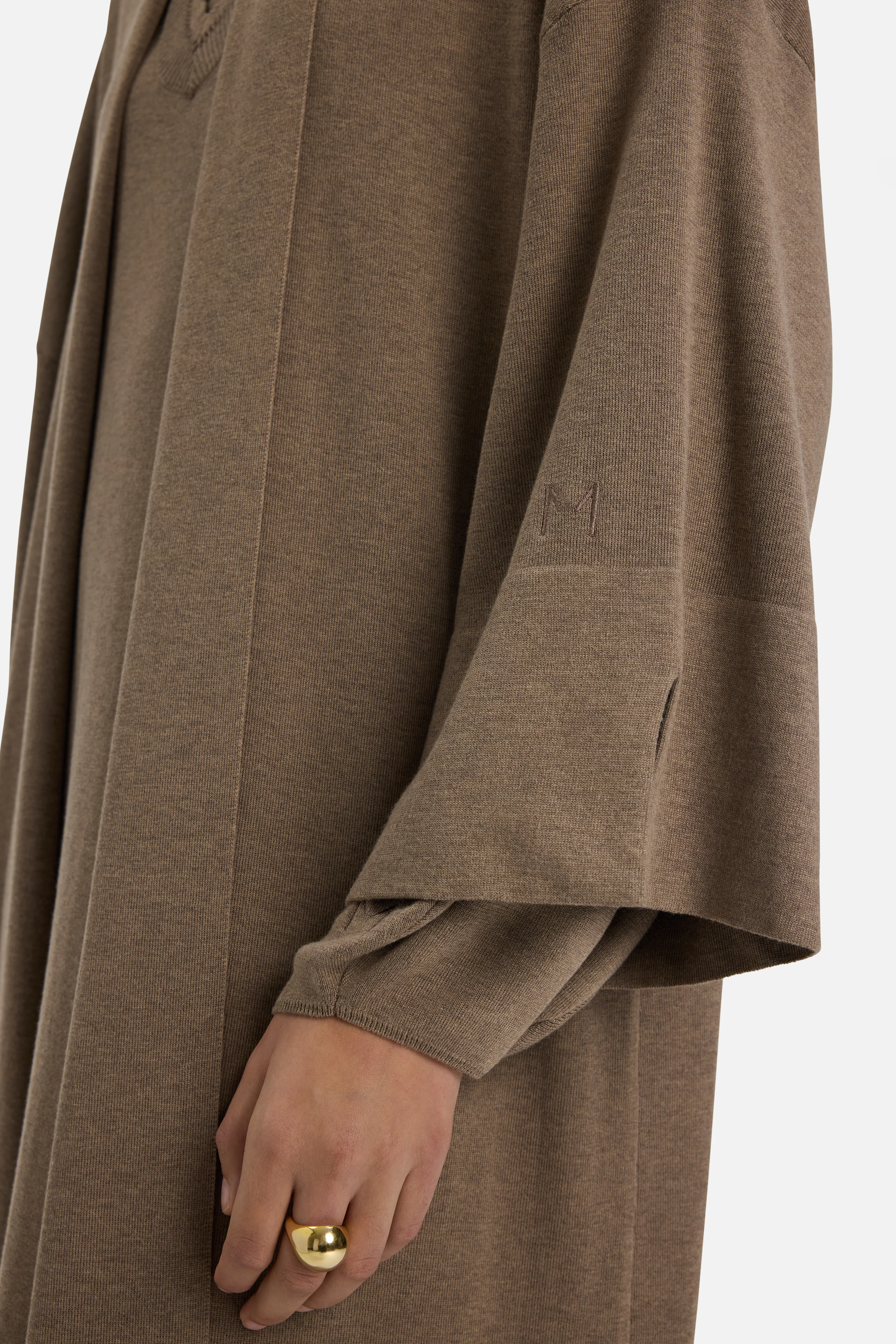 Knitted Abaya | Oud - Image 3